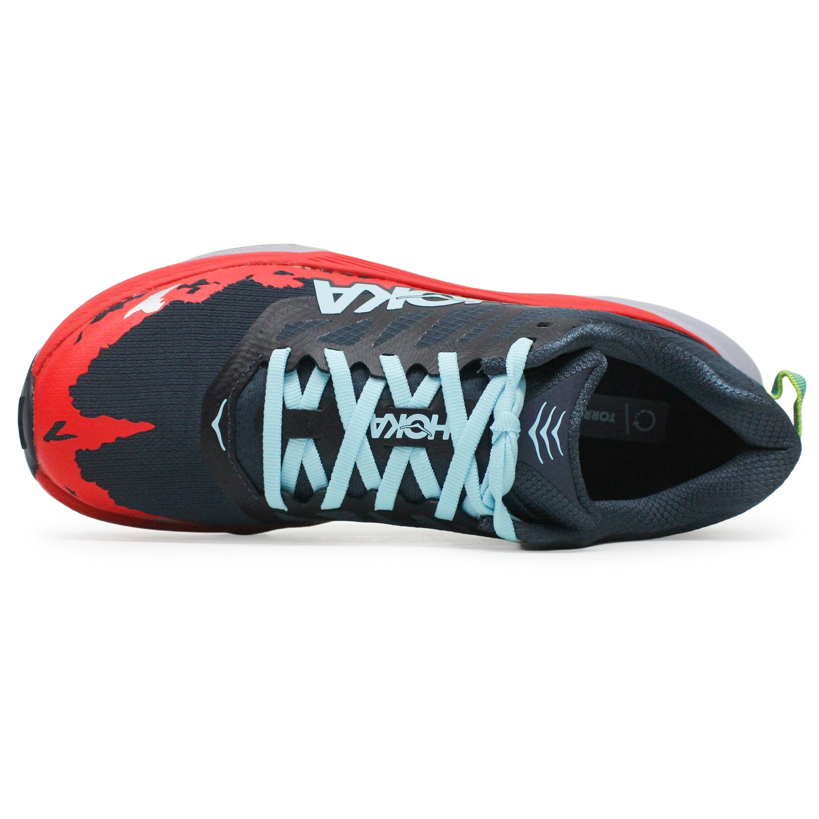 Hoka Torrent 4 1155115-SSC Textile Synthetic Mens Trainers - Stormy Skies Cerise - 9#color_stormy skies cerise