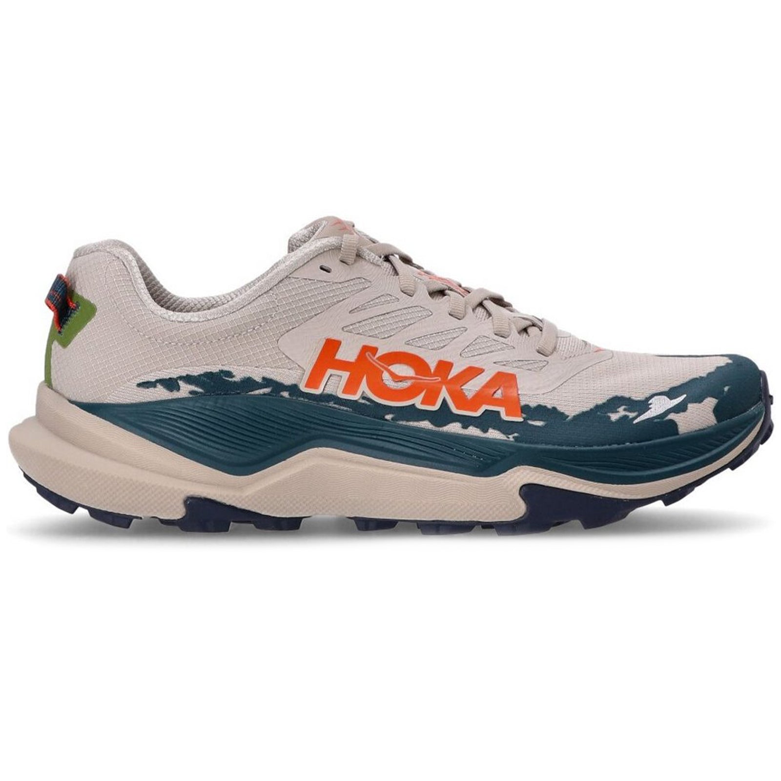 Hoka Torrent 4 Textile Synthetic Mens Trainers#color_putty blue twilight