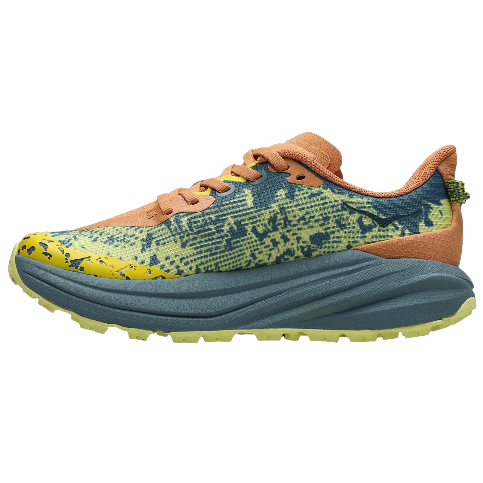 Hoka Speedgoat 6 Textile Mens Trainers#color_terra cotta mountain fog