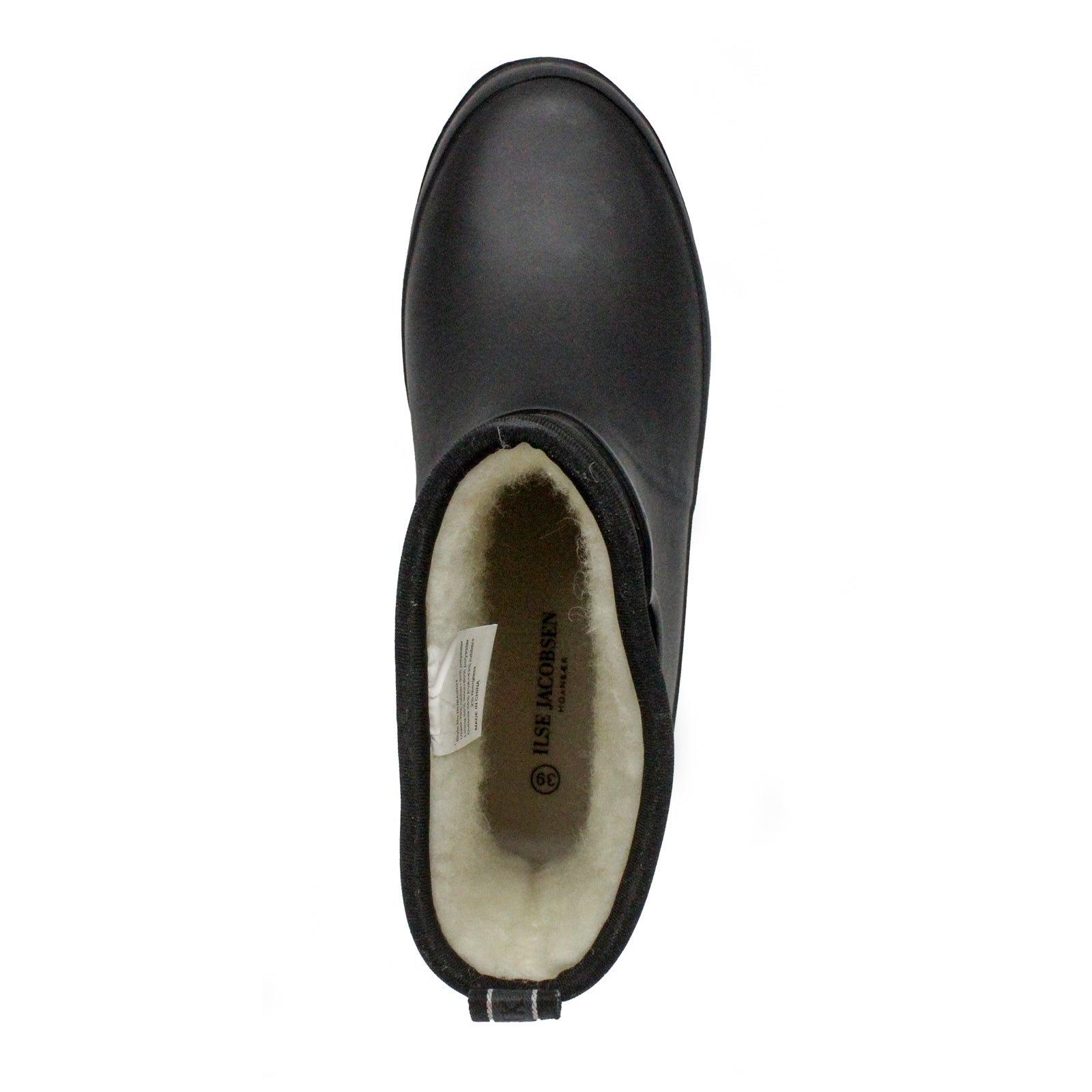 Ilse Jacobsen Rub Air 01 RUBAIR01-001 Rubber Womens Boots - Black - 41#color_black