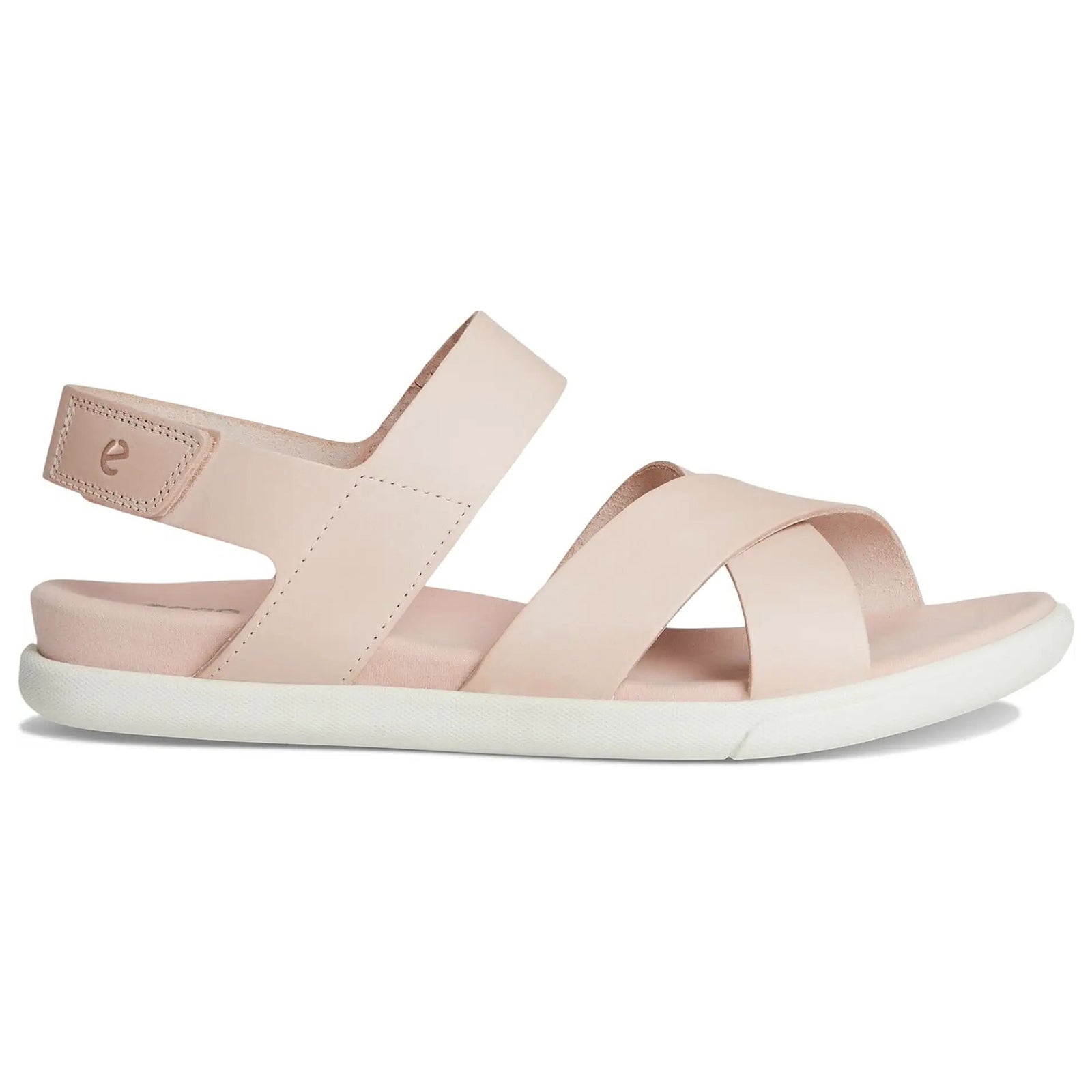Ecco Samara Brushed Nubuck Womens Sandals#color_rose dust