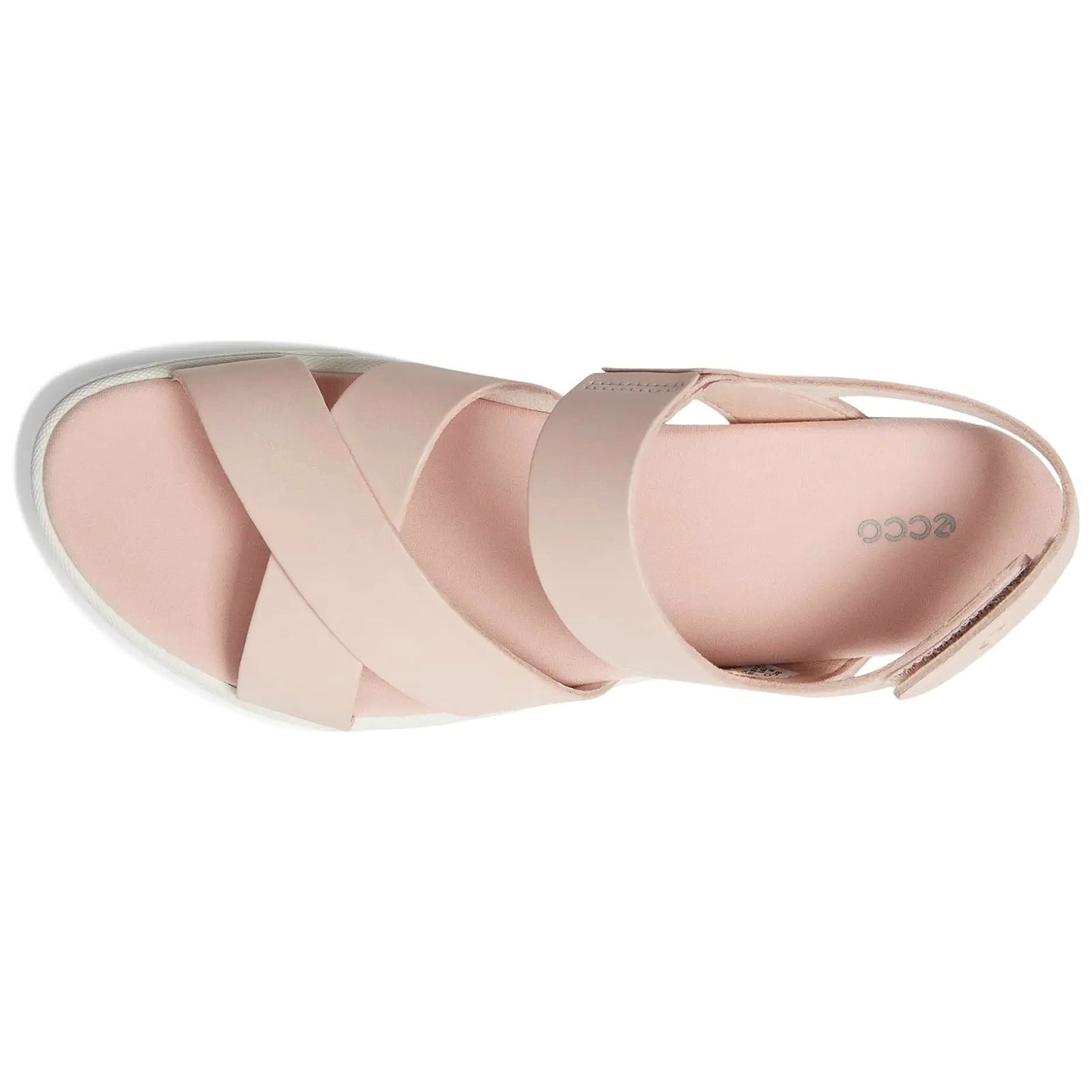 Ecco Samara Brushed Nubuck Womens Sandals#color_rose dust