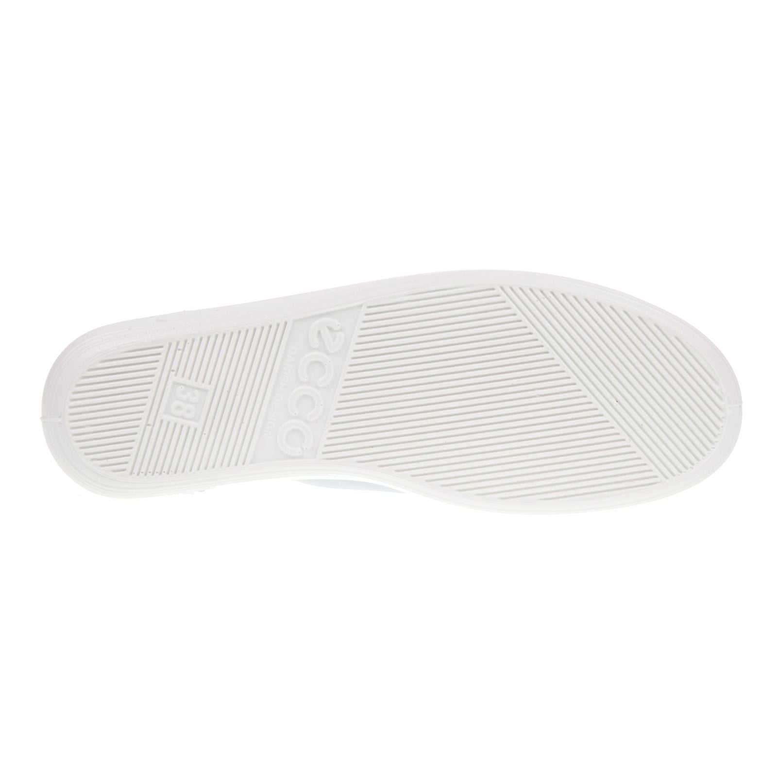 Ecco Soft 2.0 Nubuck Leather Womens Trainers#color_dusty blue