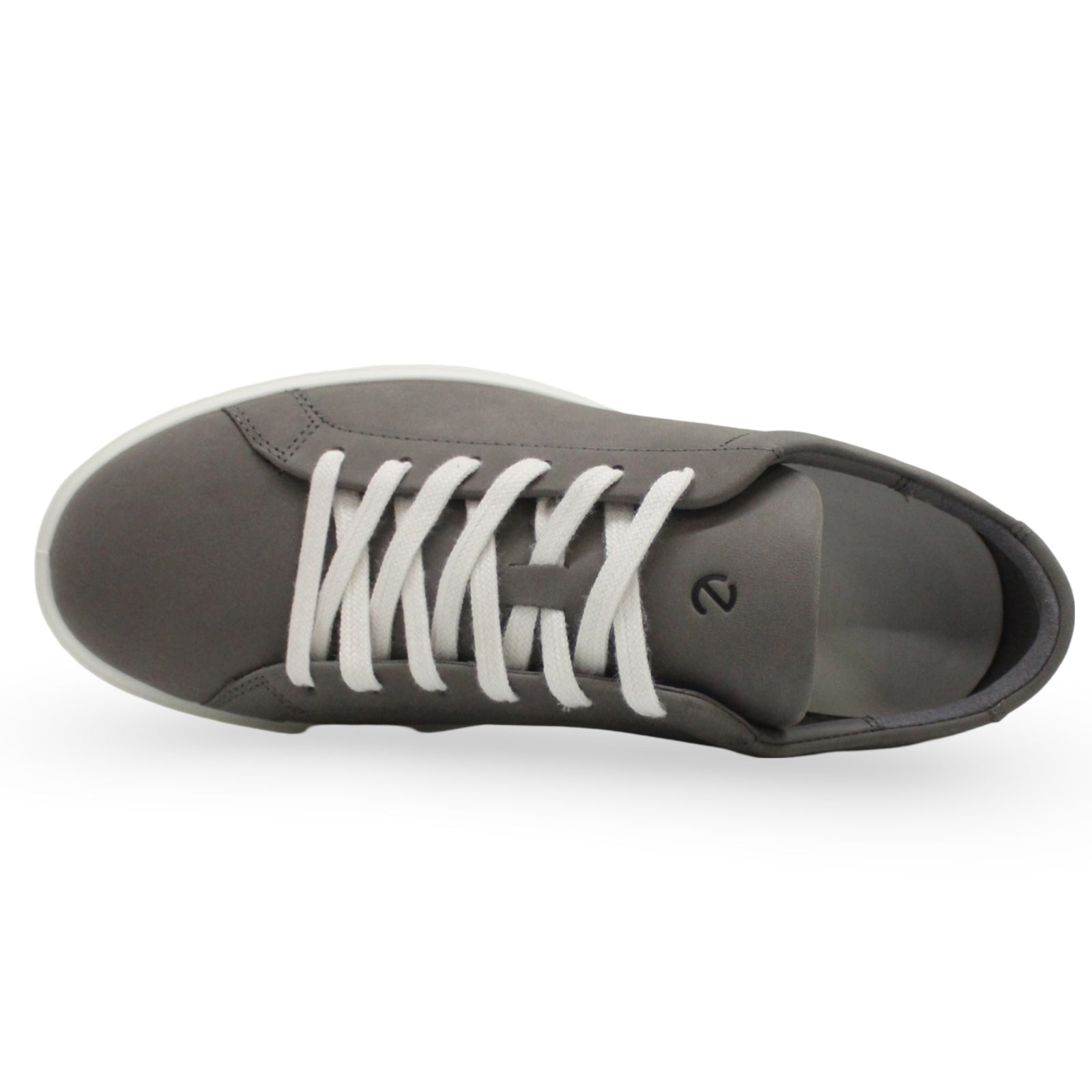 Ecco Soft 60 Nubuck Mens Trainers#color_steel