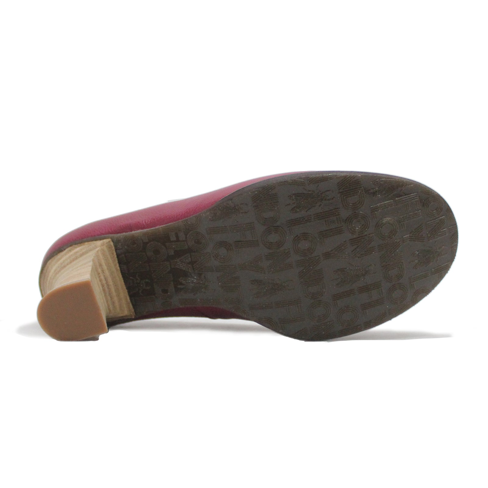 Fly London BAZE086FLY Mousse Leather Womens Shoes#color_berry