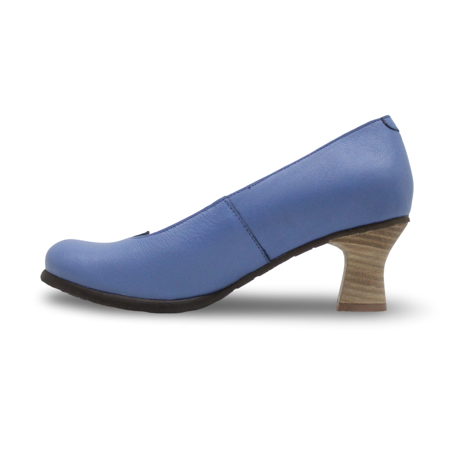 Fly London BAZE086FLY Mousse Leather Womens Shoes#color_blue