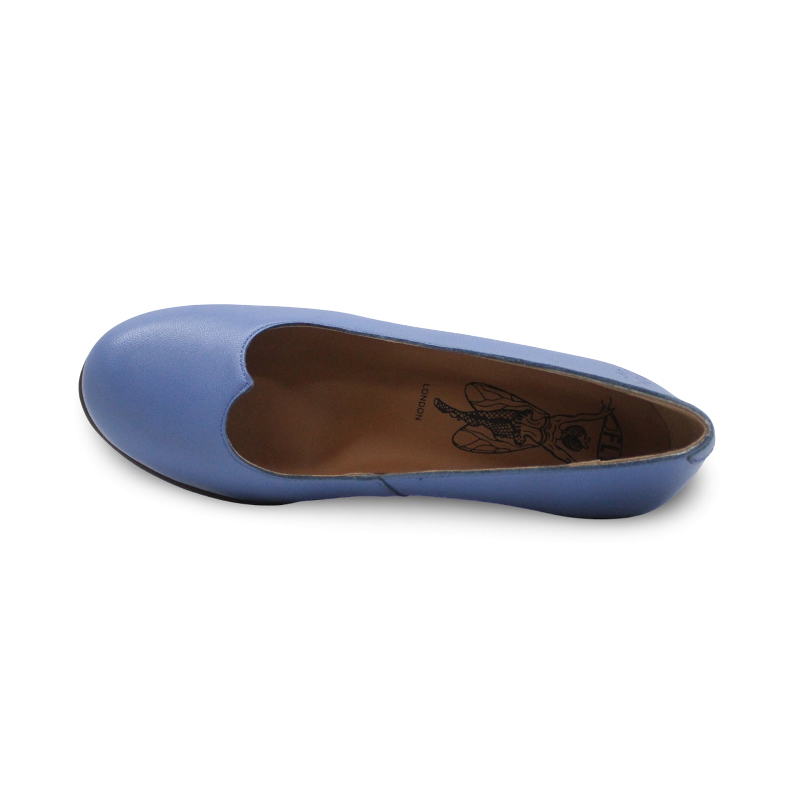 Fly London BAZE086FLY Mousse Leather Womens Shoes#color_blue