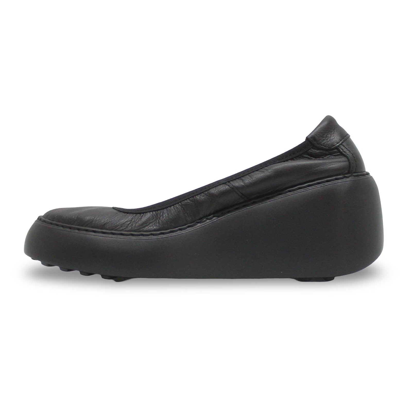 Fly London DOLF658FLY Velvet Leather Womens Shoes#color_black