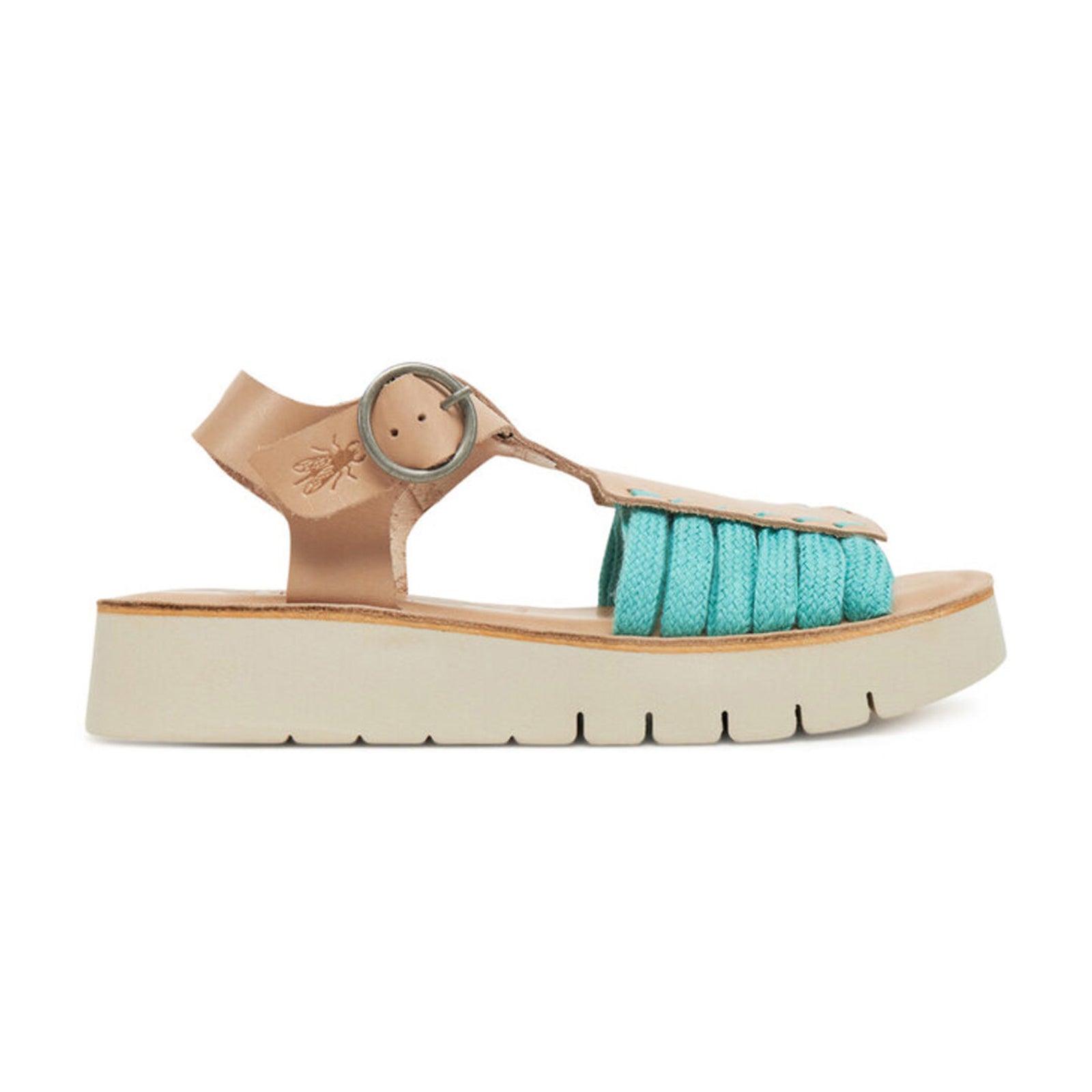 Fly London SARF251FLY Vegetal Leather Womens Sandals#color_natural