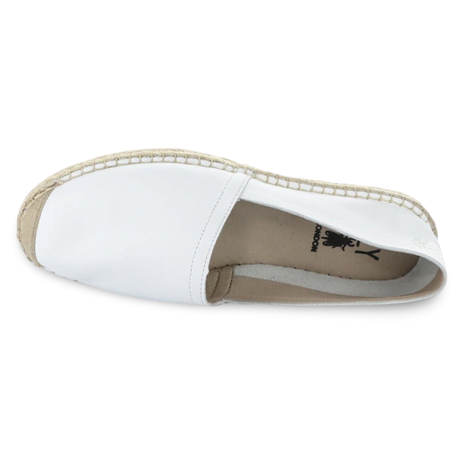 Fly London SERJ548FLY Velvet Leather Womens Shoes#color_white