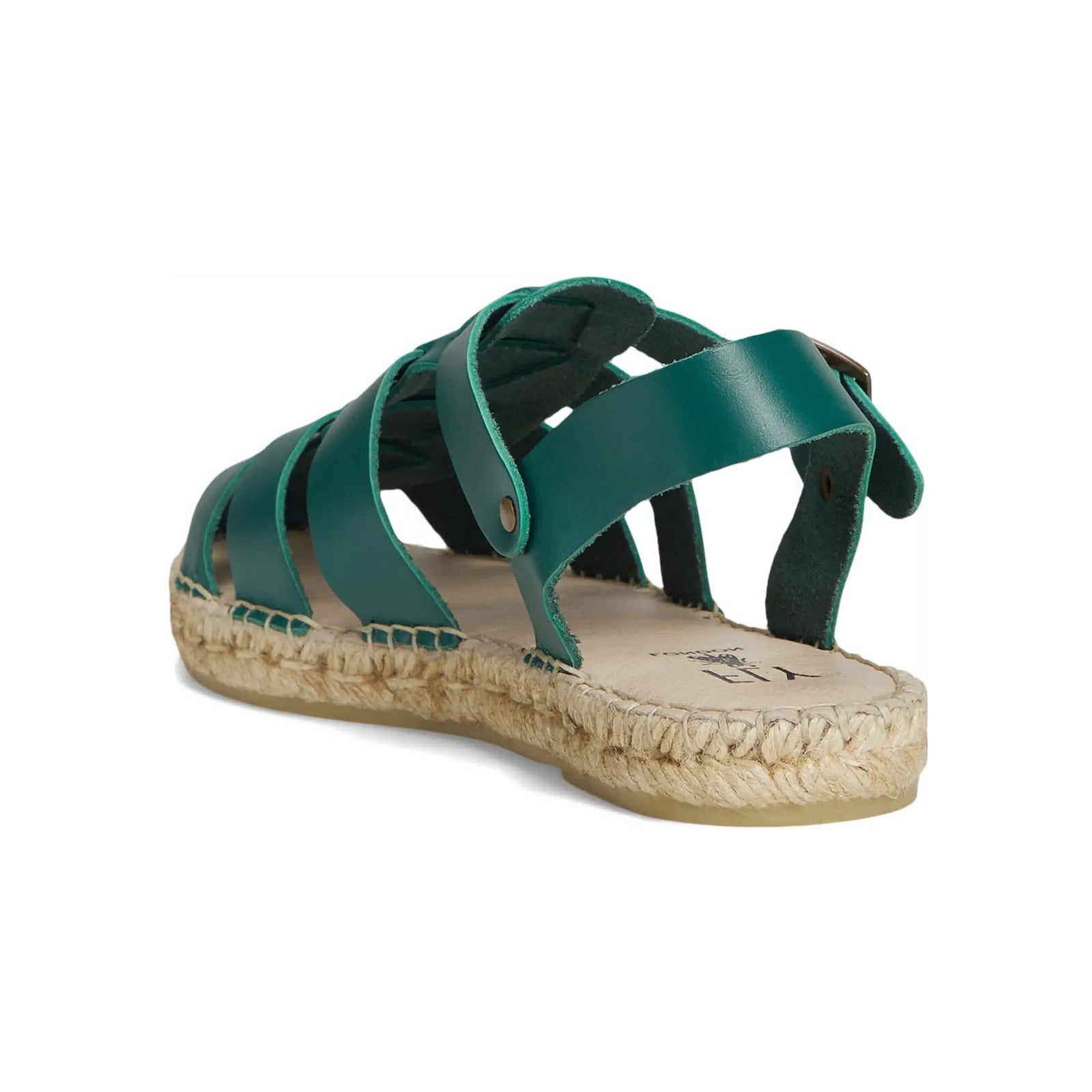 Fly London SOWA551FLY Brooklyn Leather Womens Sandals#color_dark moss