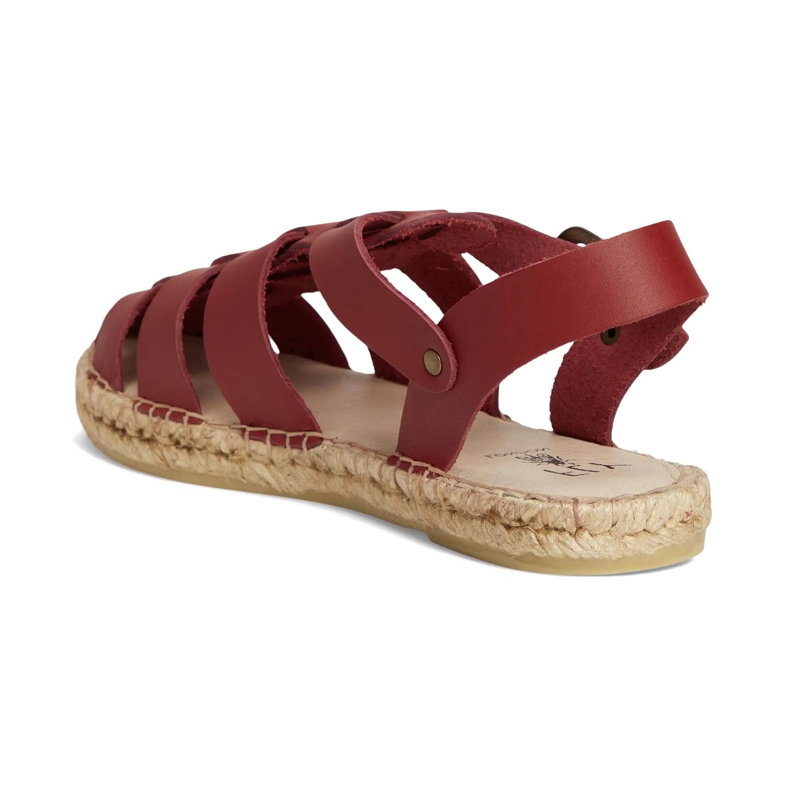 Fly London SOWA551FLY Brooklyn Leather Womens Sandals#color_intense rust