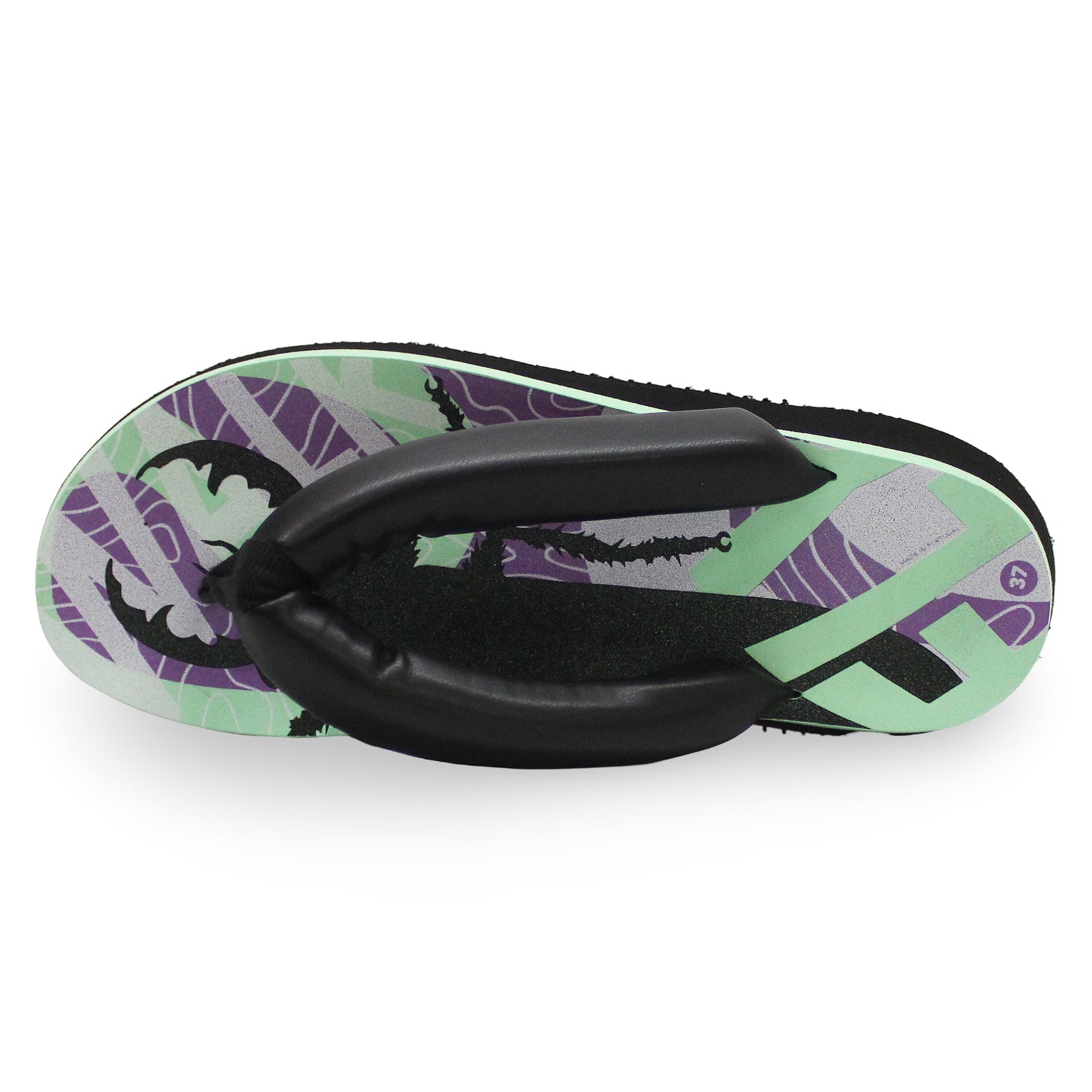 Fly London COLY287FLY Leather Womens Sandals#color_black spearmint