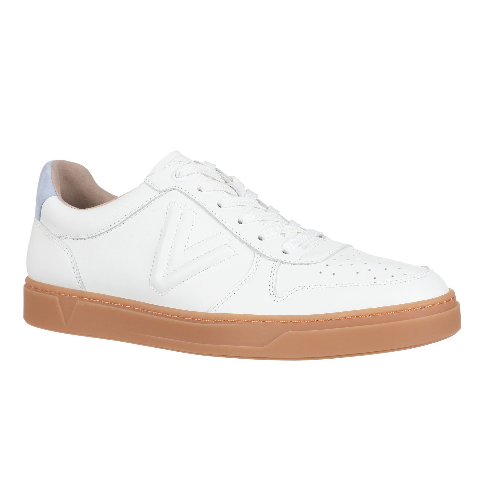 Vionic Lucas Court Leather Mens Trainers#color_white skyway