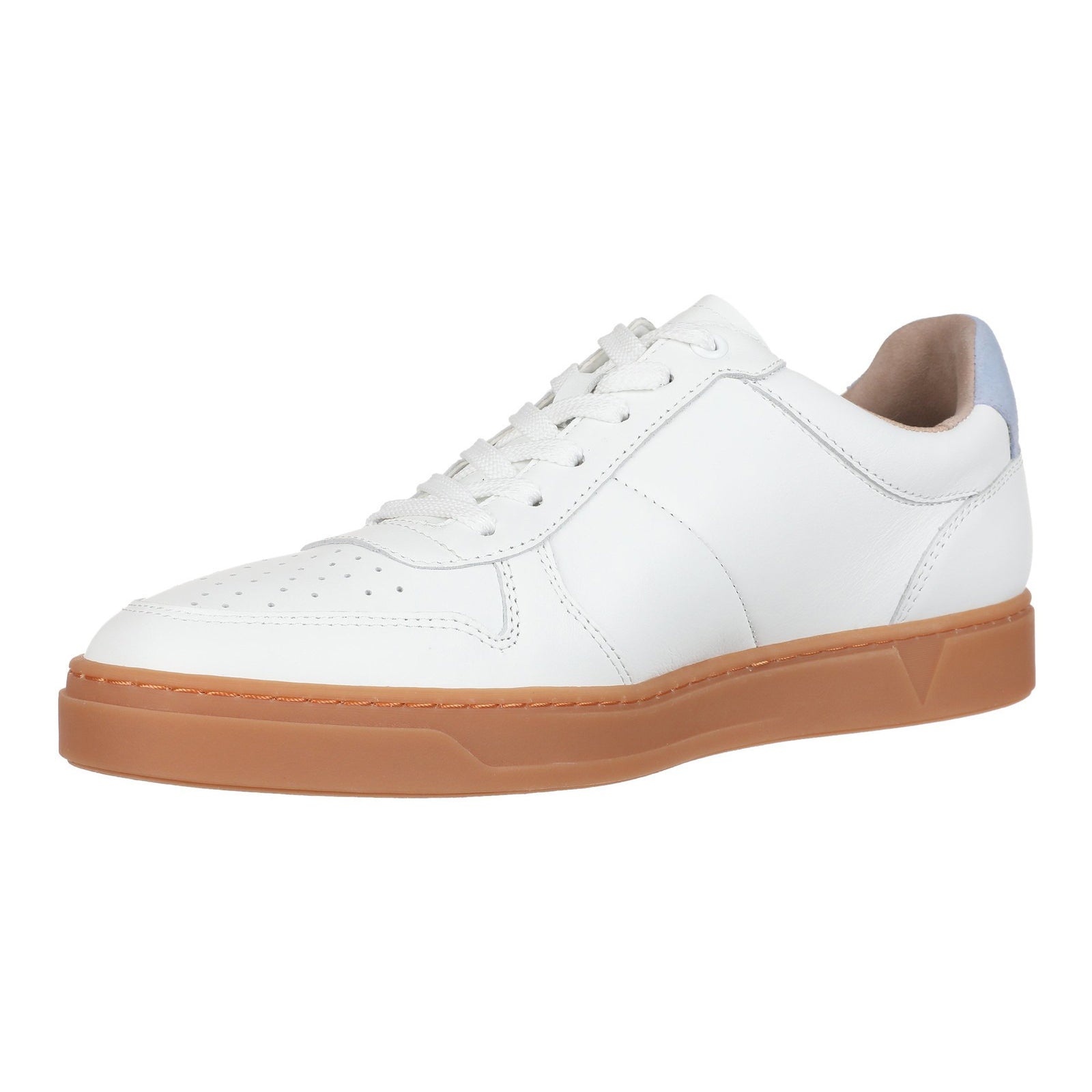 Vionic Lucas Court Leather Mens Trainers#color_white skyway