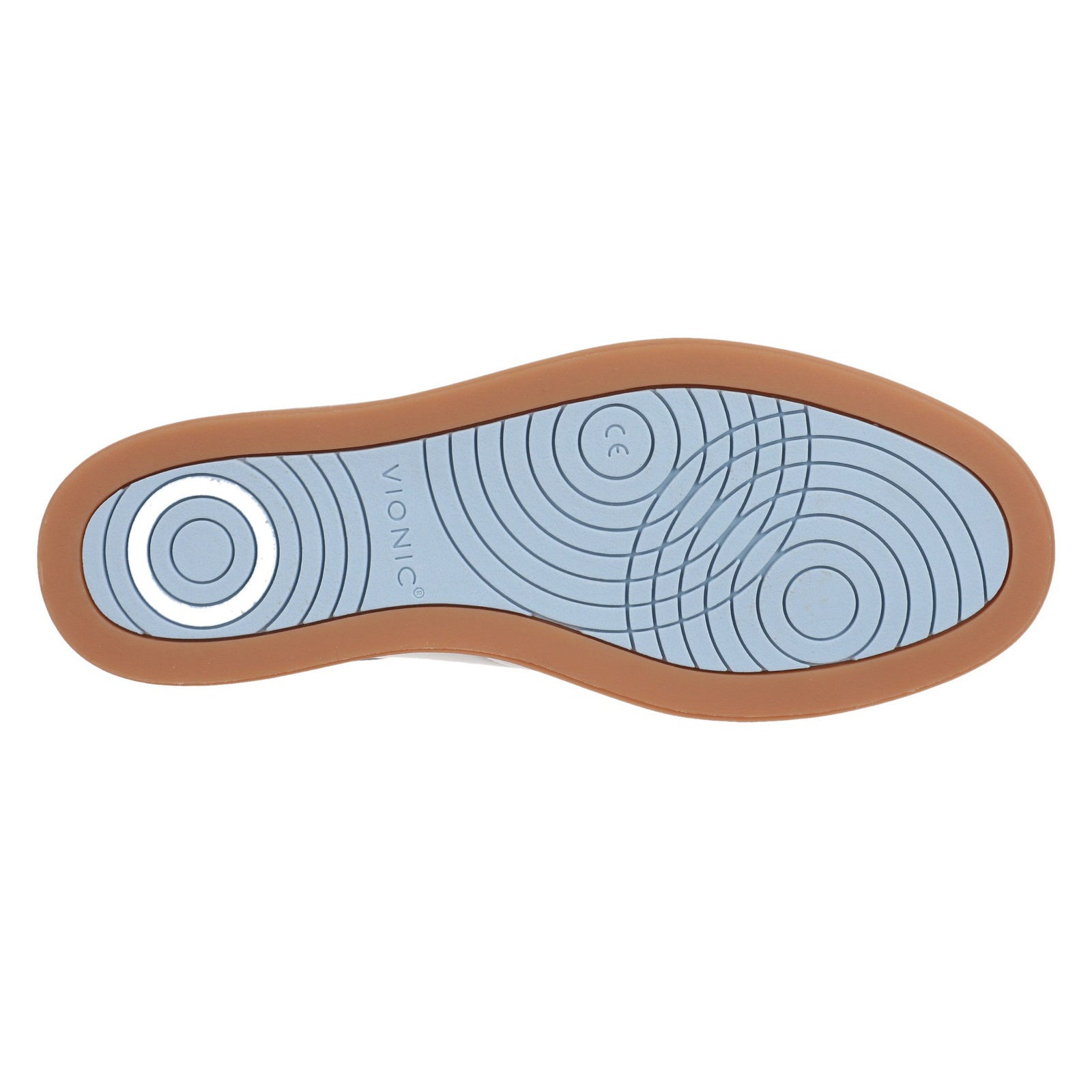 Vionic Lucas Court Leather Mens Trainers#color_white skyway