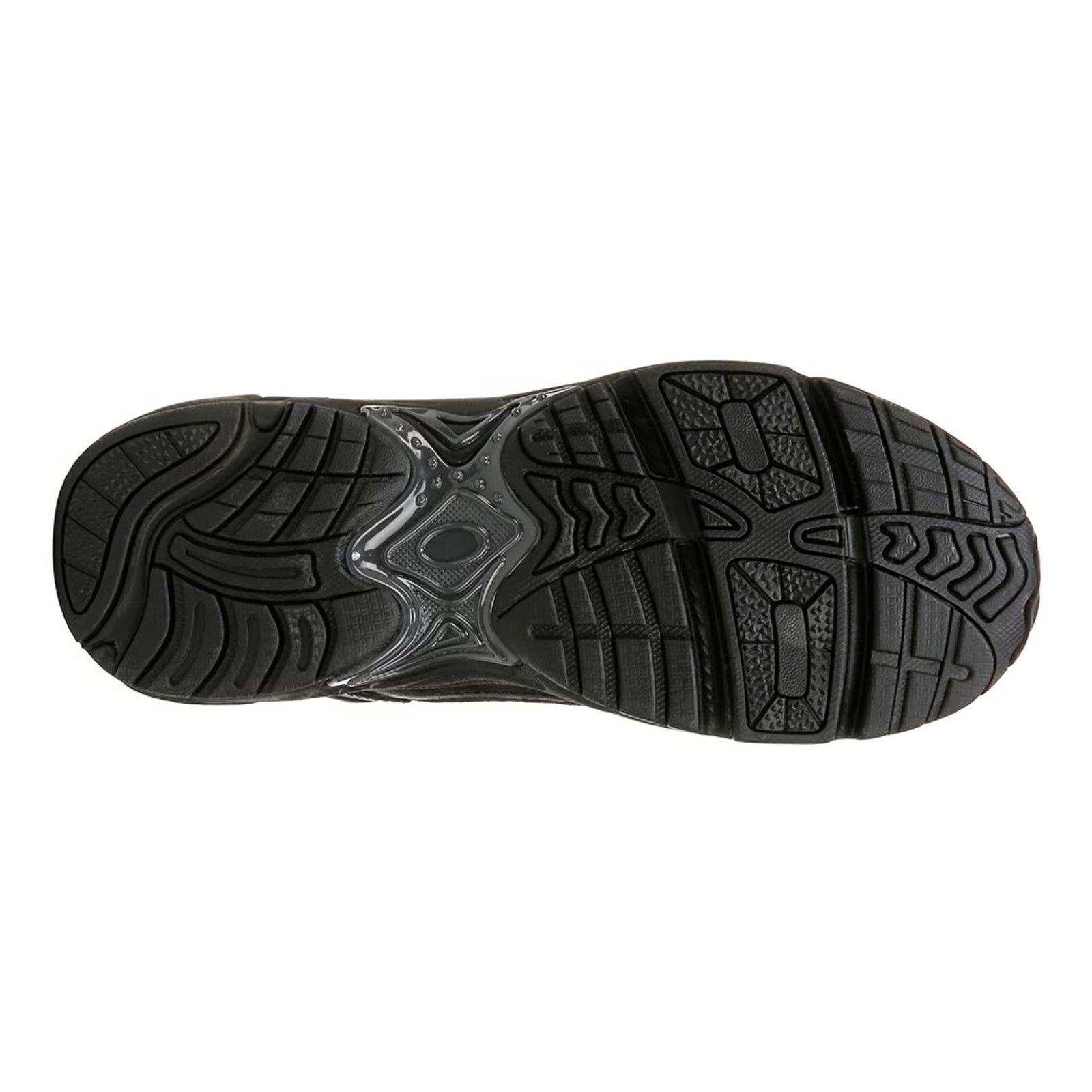 Vionic M 23Walk 2.0 Leather Textile Mens Trainers#color_black