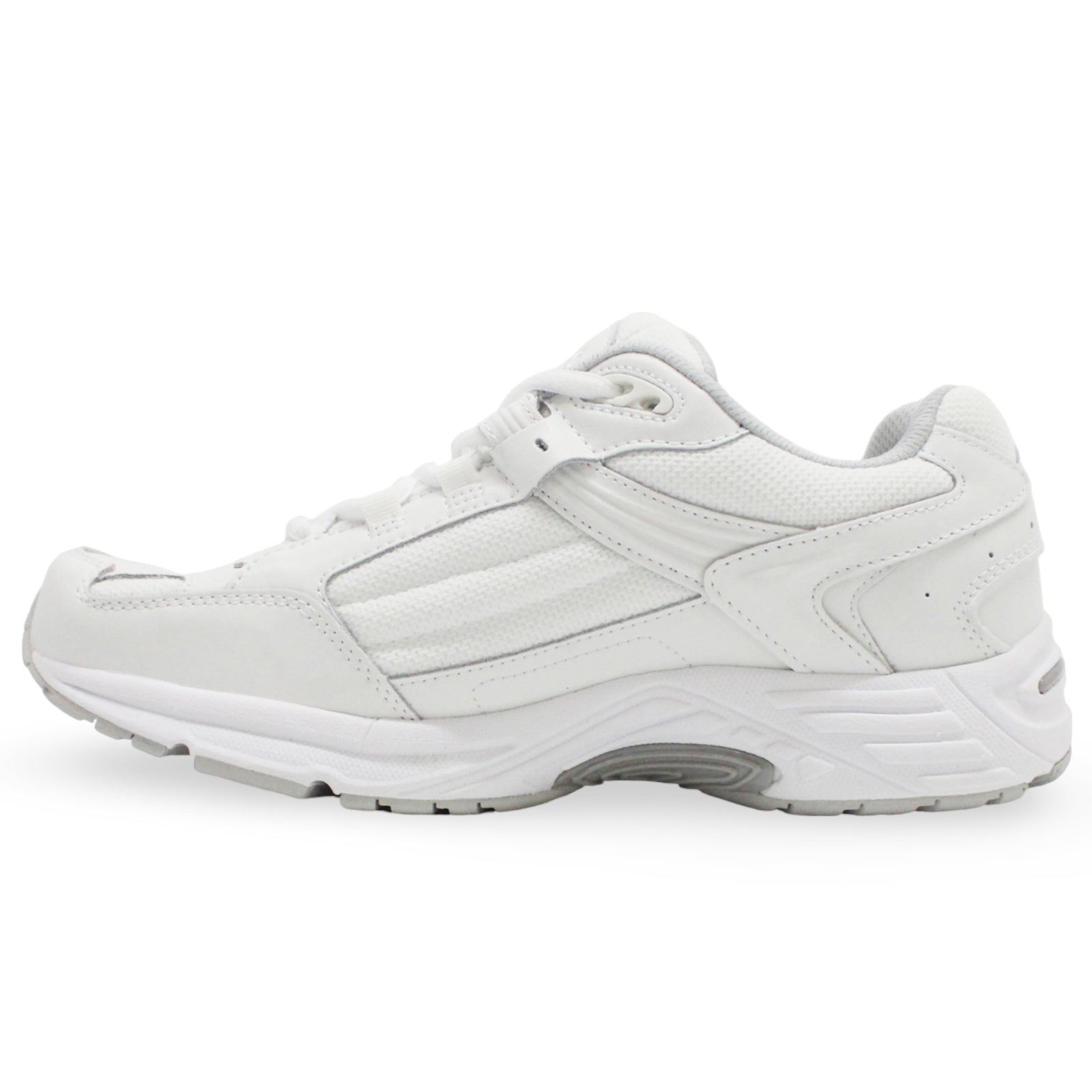 Vionic M 23Walk 2.0 Leather Textile Mens Trainers#color_white