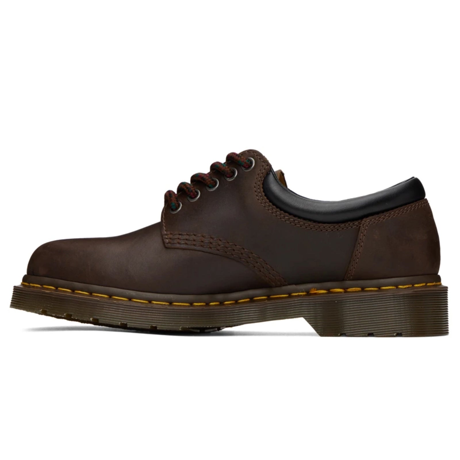 Dr. Martens 8053 Quad II Crazy Horse Leather Mens Shoes#color_dark brown