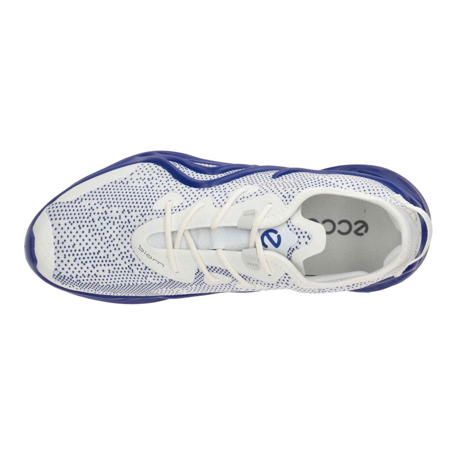 Ecco Biom Infinite 825624 Textile Mens Trainers#color_bright white virtual