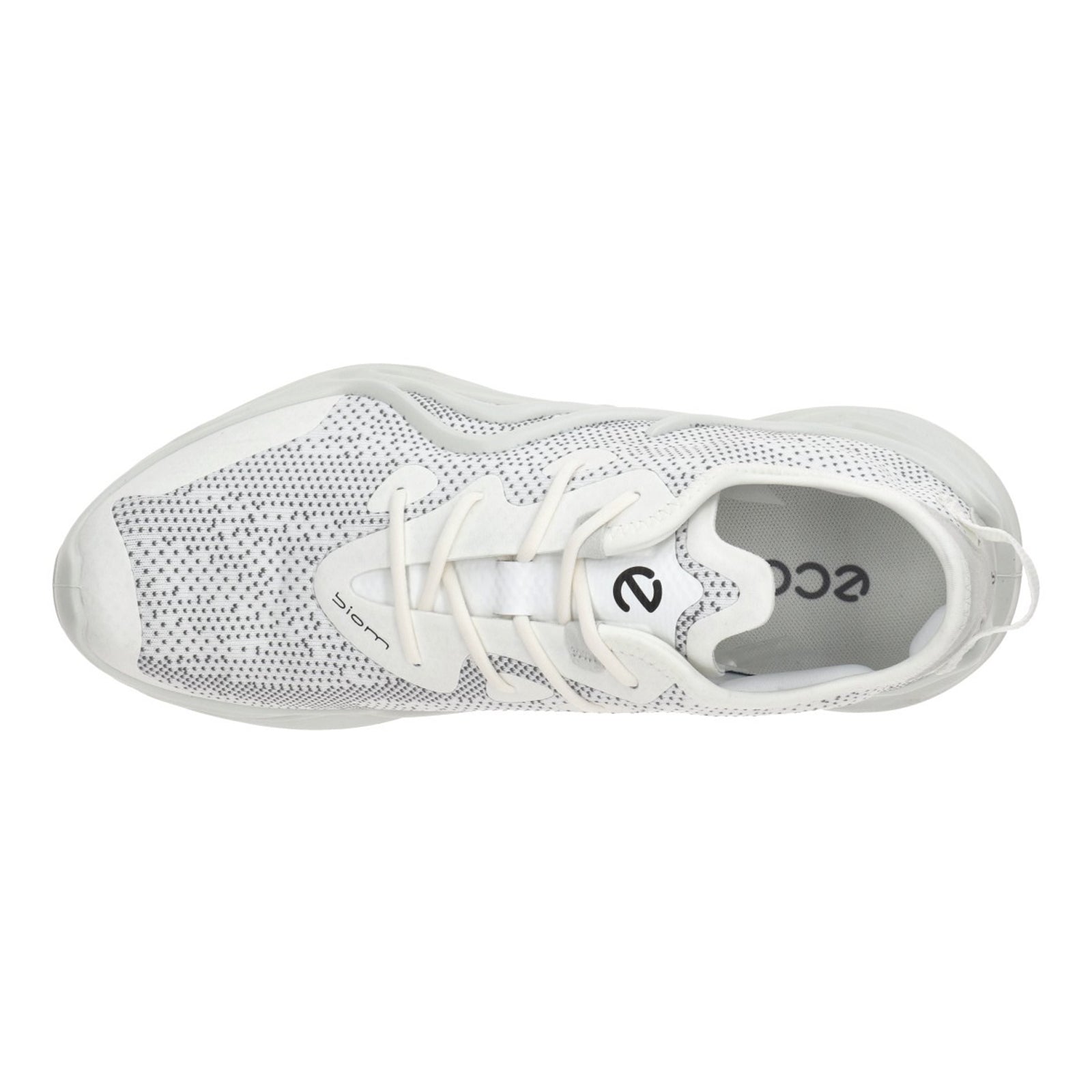 Ecco Biom Infinite 825624 Textile Mens Trainers#color_bright white white