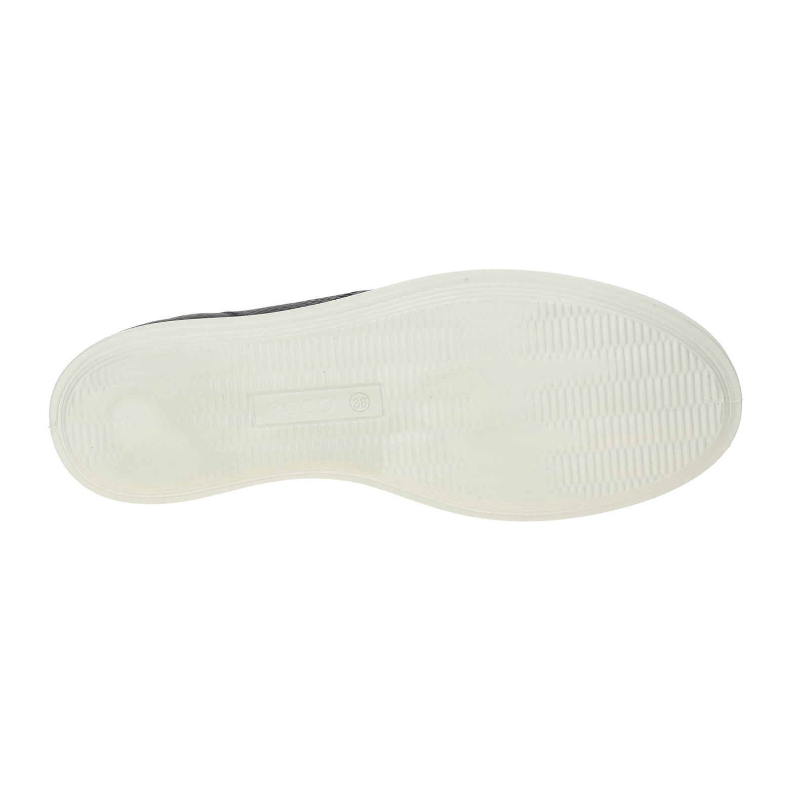 Ecco Leisure 205133 Leather Womens Trainers#color_marine