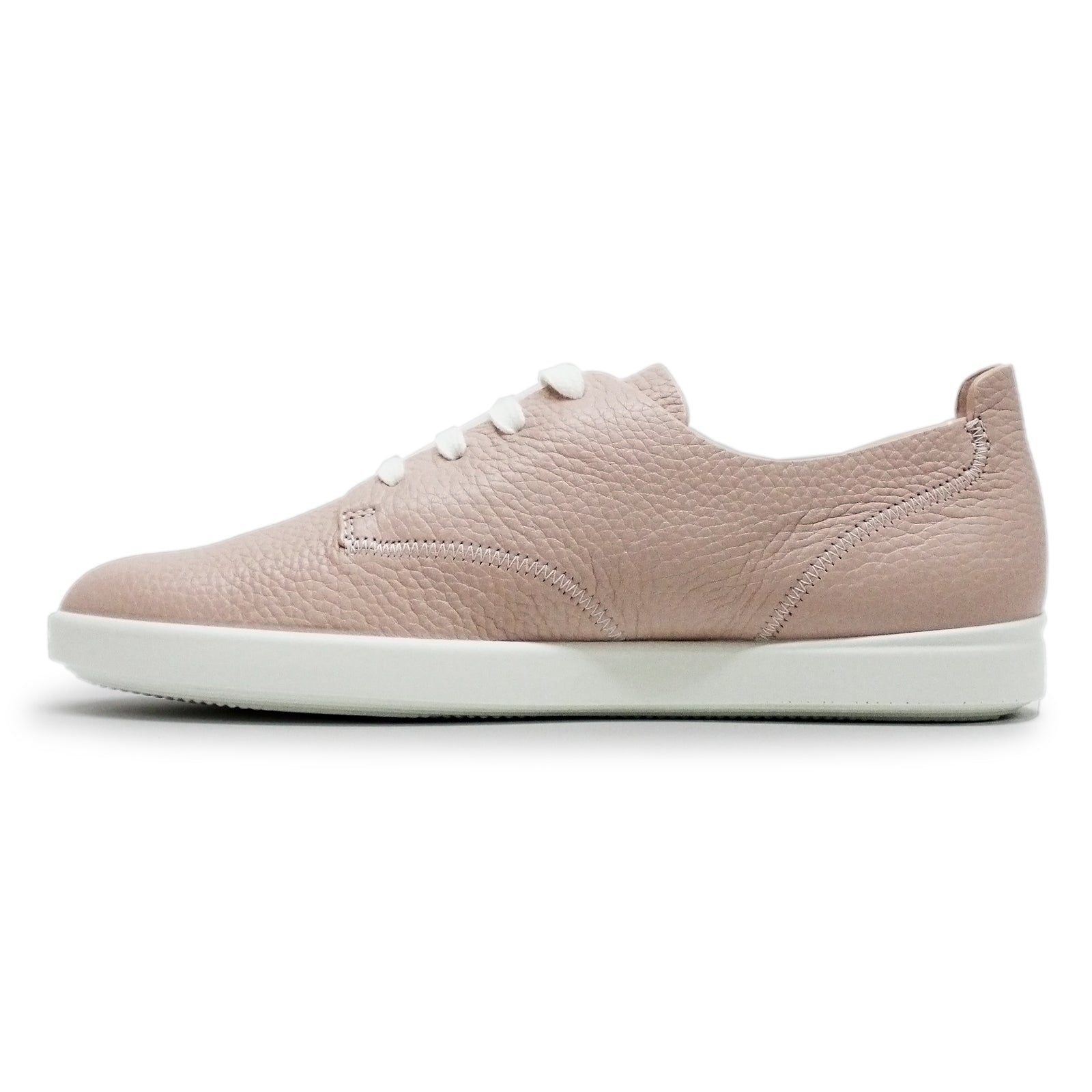 Ecco Leisure 205133 Leather Womens Trainers#color_rose dust