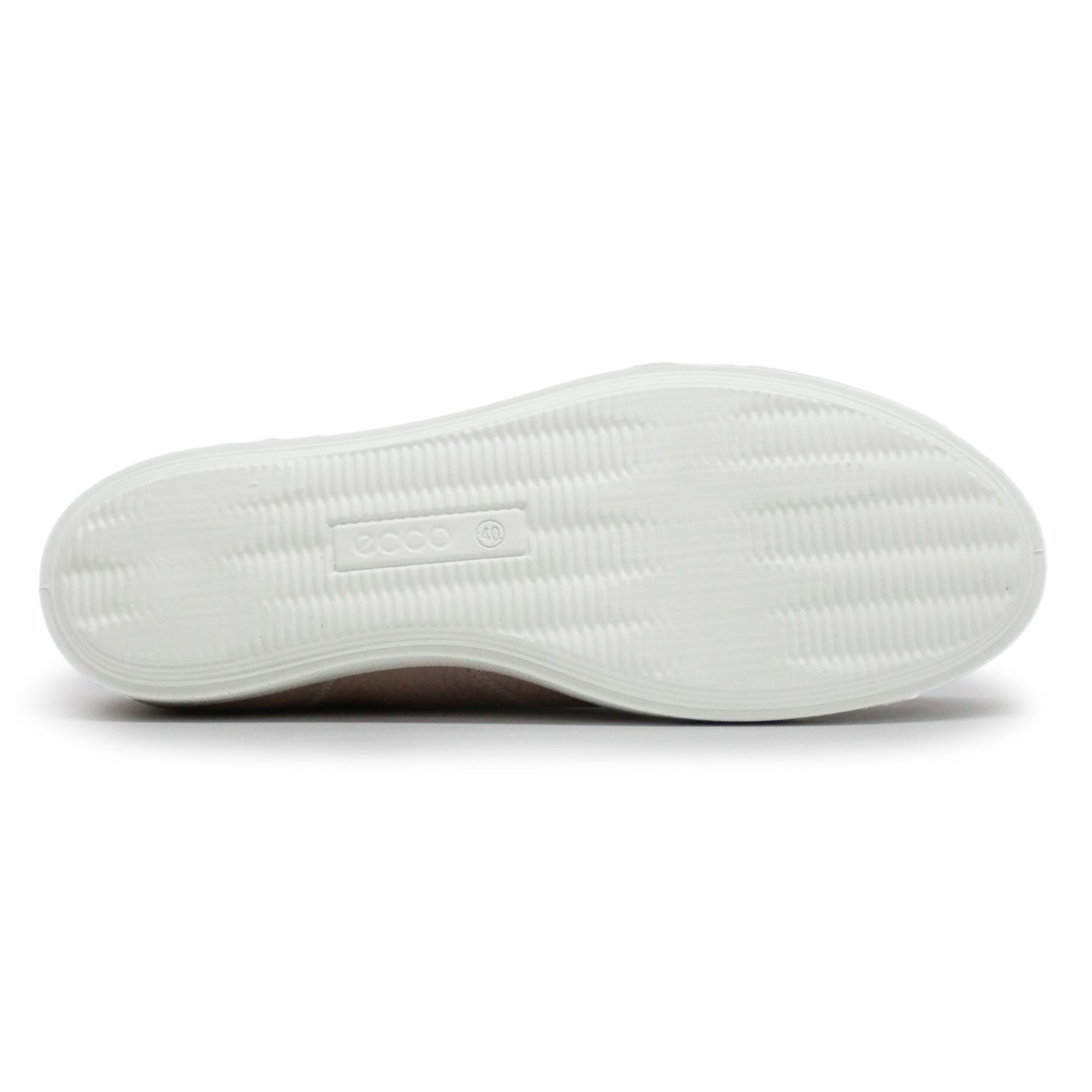 Ecco Leisure 205133 Leather Womens Trainers#color_rose dust