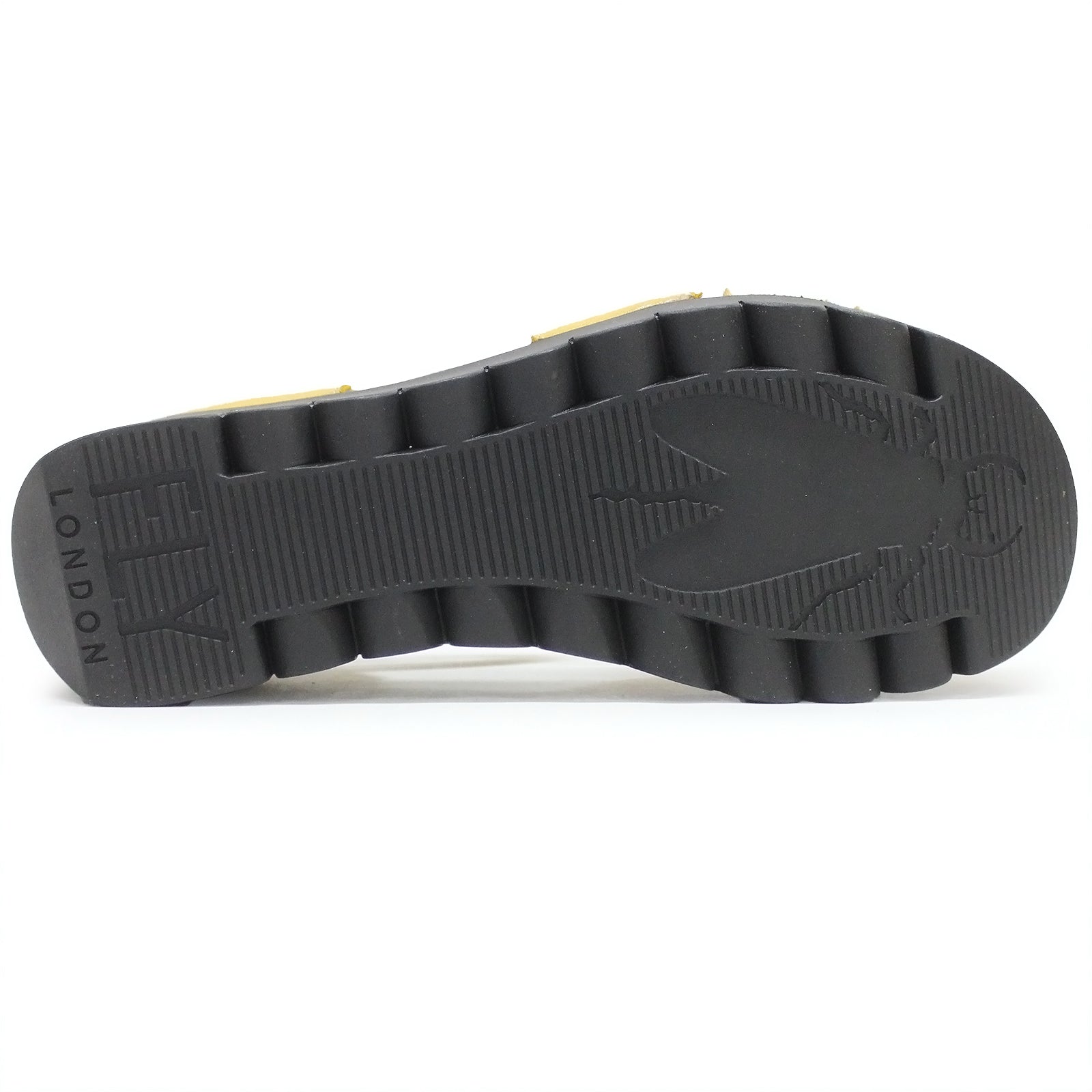 Fly London VELT224FLY Burn Leather Womens Sandals#color_mustard