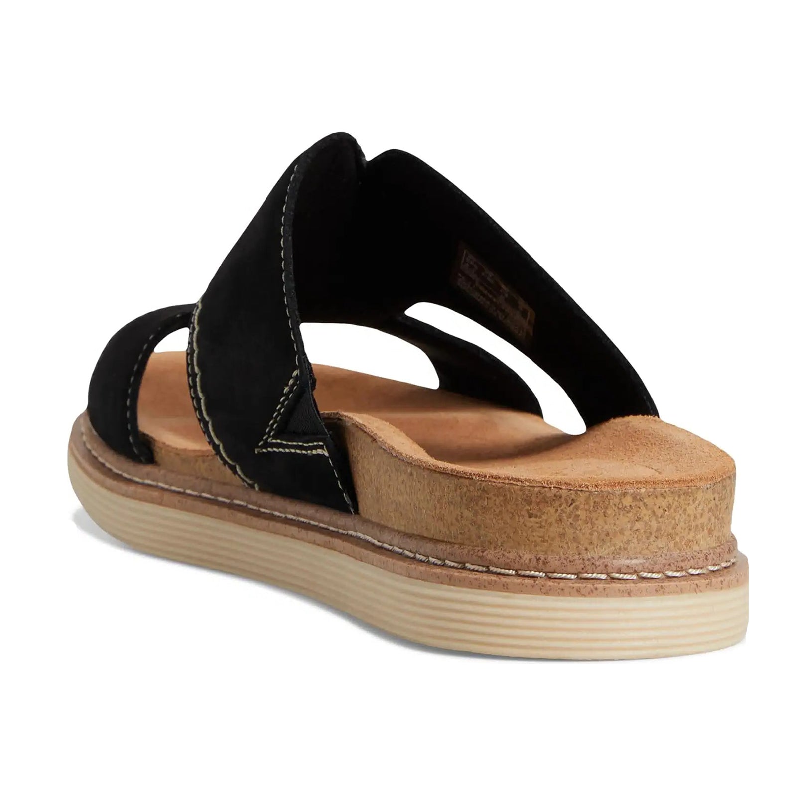 Clarks Arwell Walk Nubuck Womens Sandals#color_black