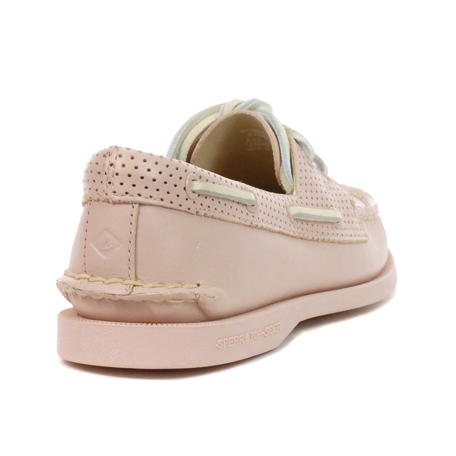 Sperry Authentic Original 2-Eye Pin Perf Full Grain Leather Womens Shoes#color_rose