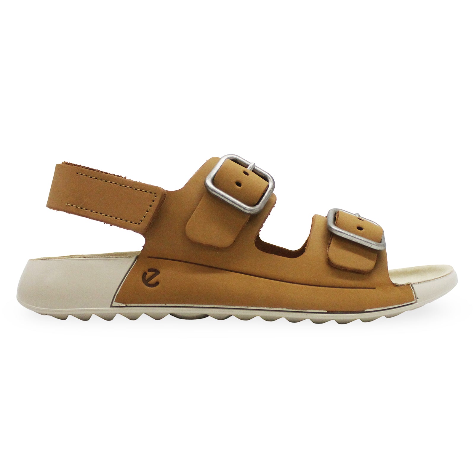 Ecco Cozmo 206903 Nubuck Leather Womens Sandals#color_lion