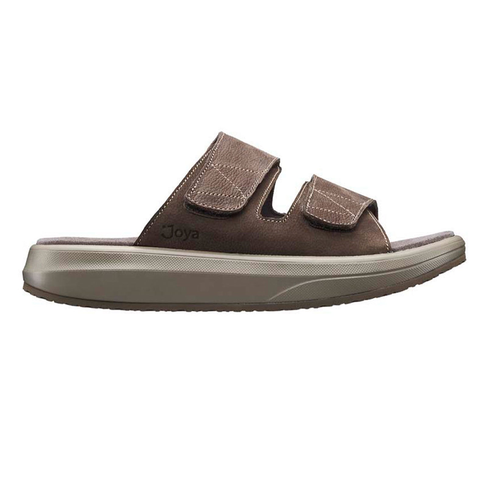 Joya Max III Nubuck Leather Mens Sandals#color_brown