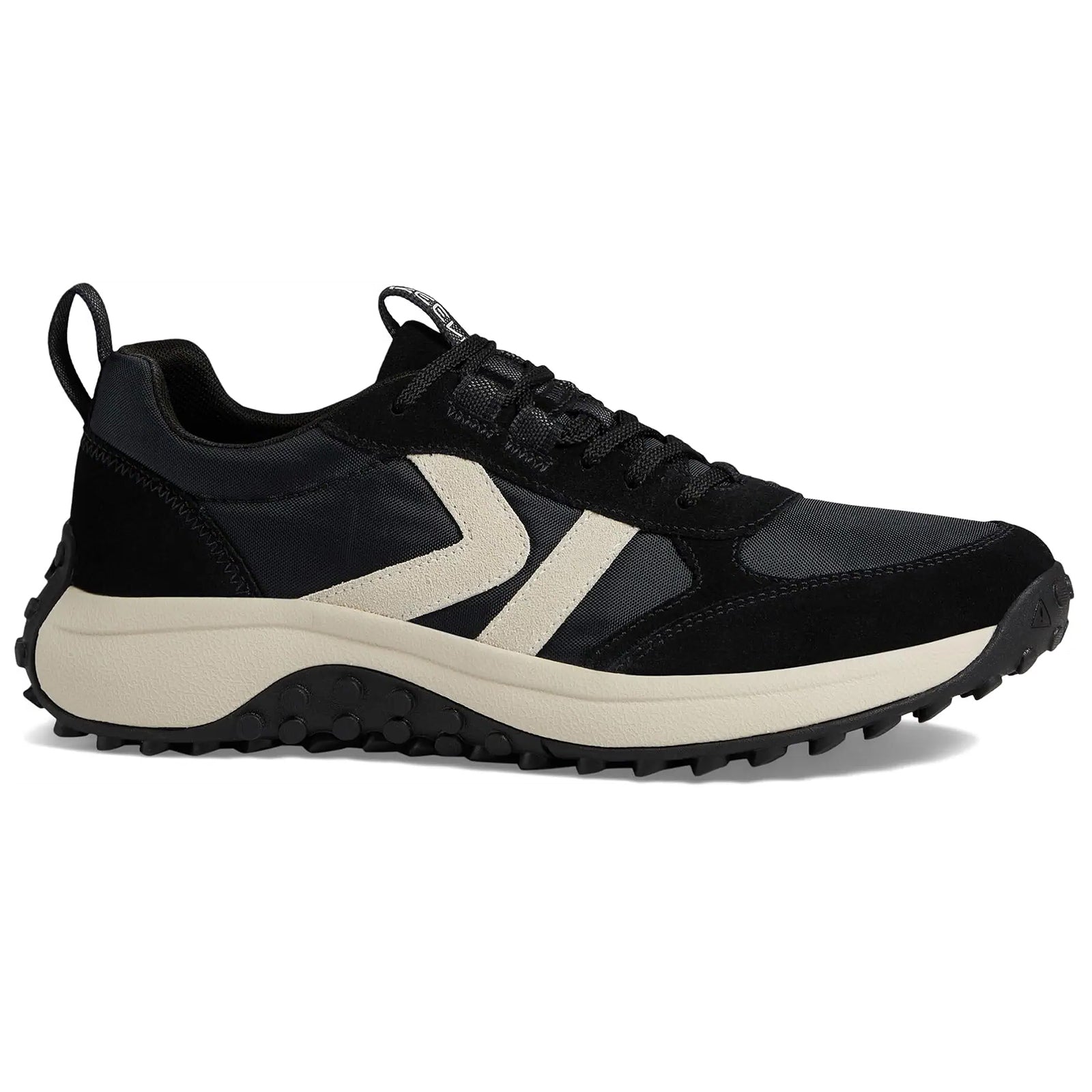 Keen KS86 Leather Synthetic Mens Trainers#color_black birch