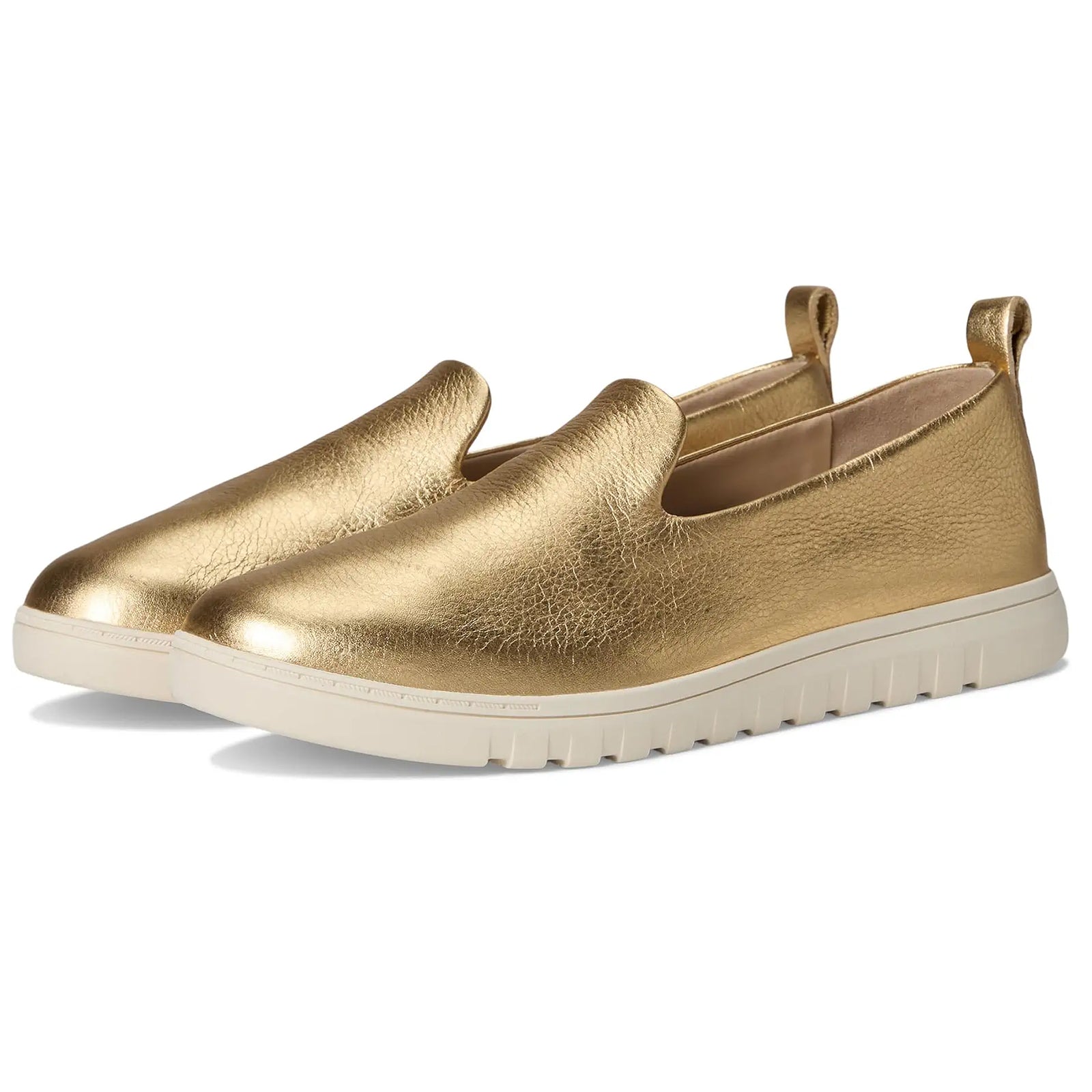 Vionic Uptown Willa Leather Womens Shoes#color_gold