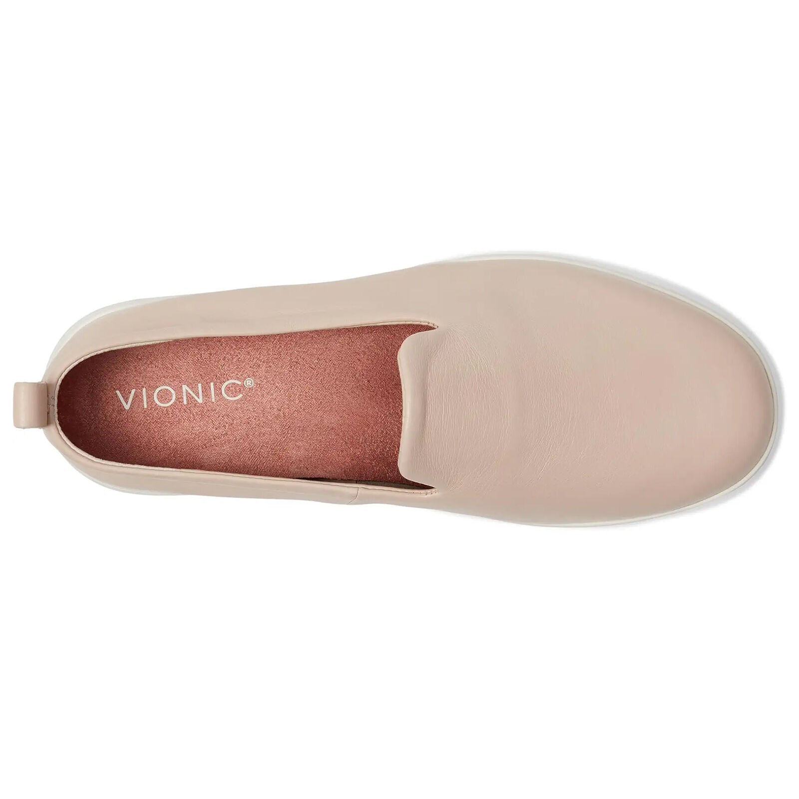 Vionic Uptown Willa Leather Womens Shoes#color_cameo rose