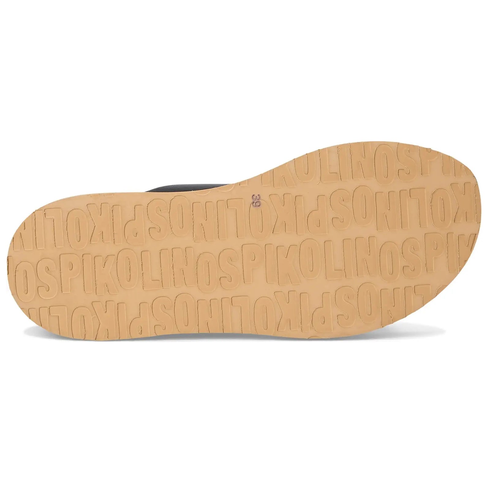 Pikolinos Alzira W9D-1505 Leather Womens Sandals#color_black