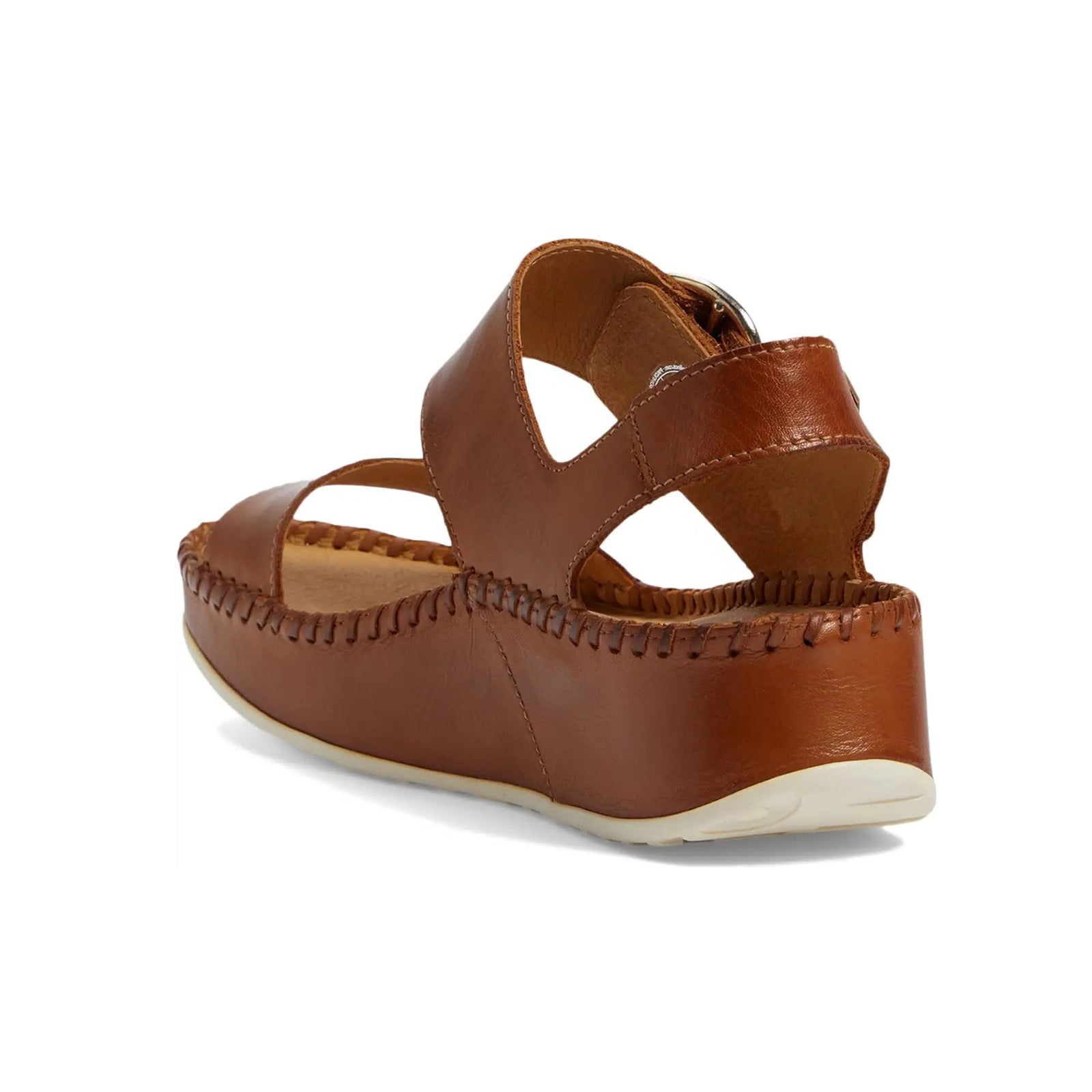 Pikolinos Marina W1C-0709 Leather Women's Wedge Sole Brandy Sandals