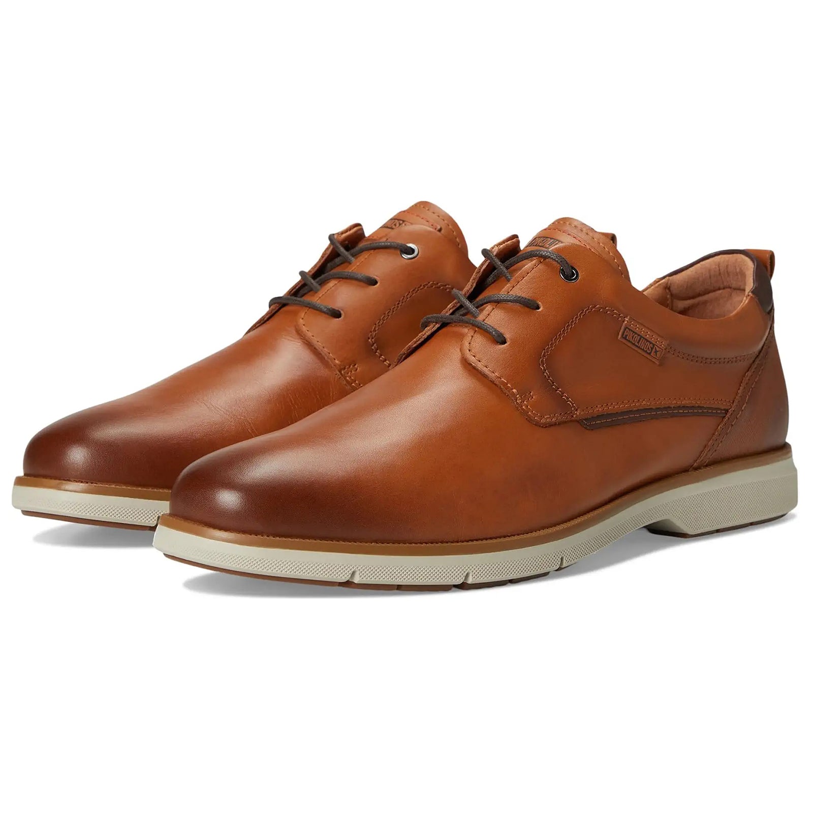 Pikolinos Navarra M8C Leather Mens Shoes#color_brandy
