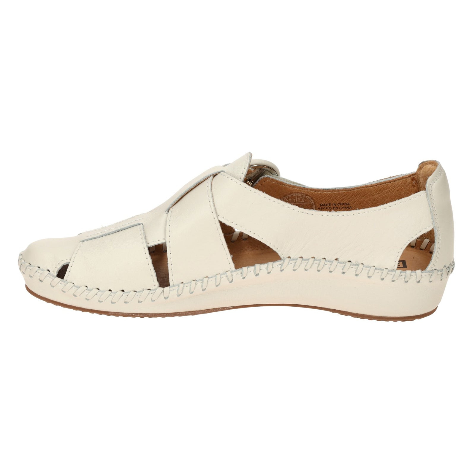 Pikolinos P. Vallarta 655-0845 Leather Womens Sandals#color_nata