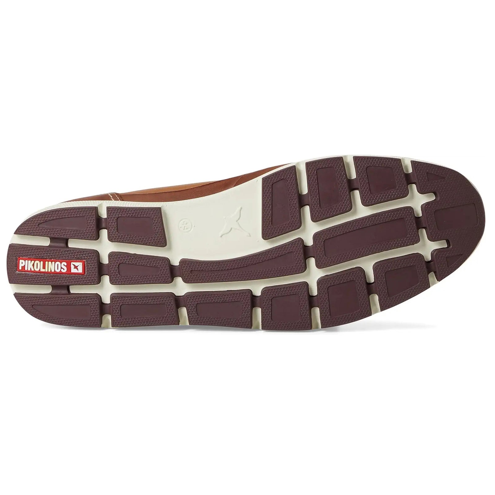 Pikolinos Fuencarral M4A-6376C1 Leather Mens Trainers#color_brandy