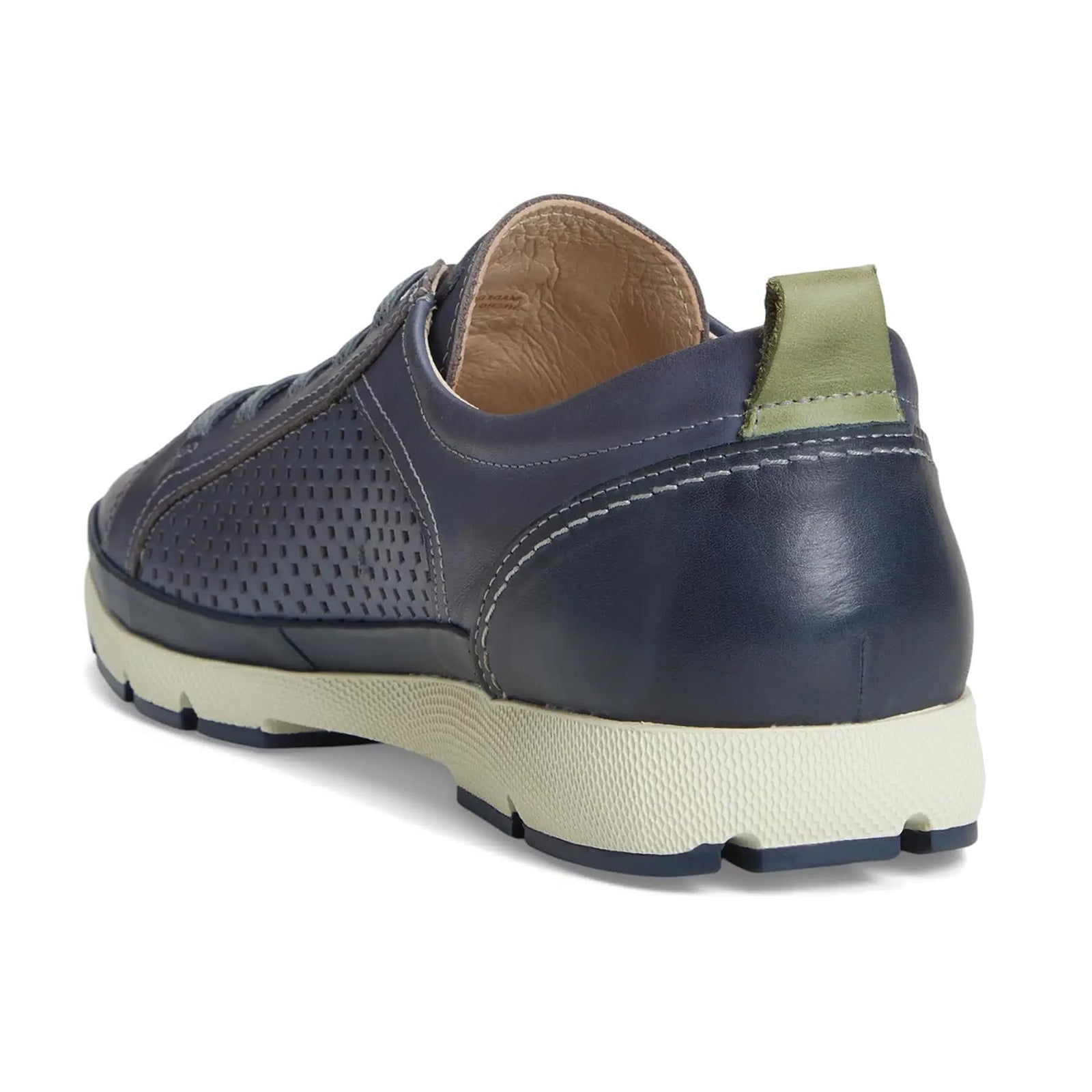 Pikolinos Fuencarral M4A-6376C1 Leather Mens Trainers#color_pacific