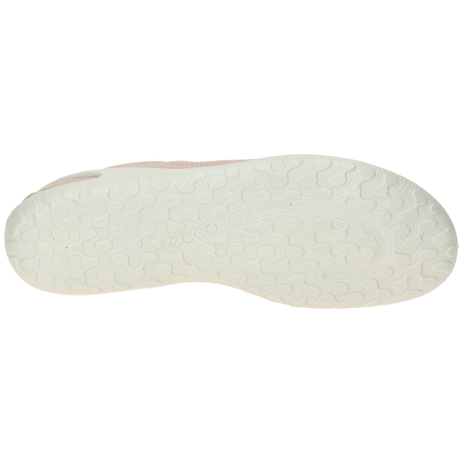 Ecco Biom Lite Nubuck Leather Womens Trainers#color_rose dust