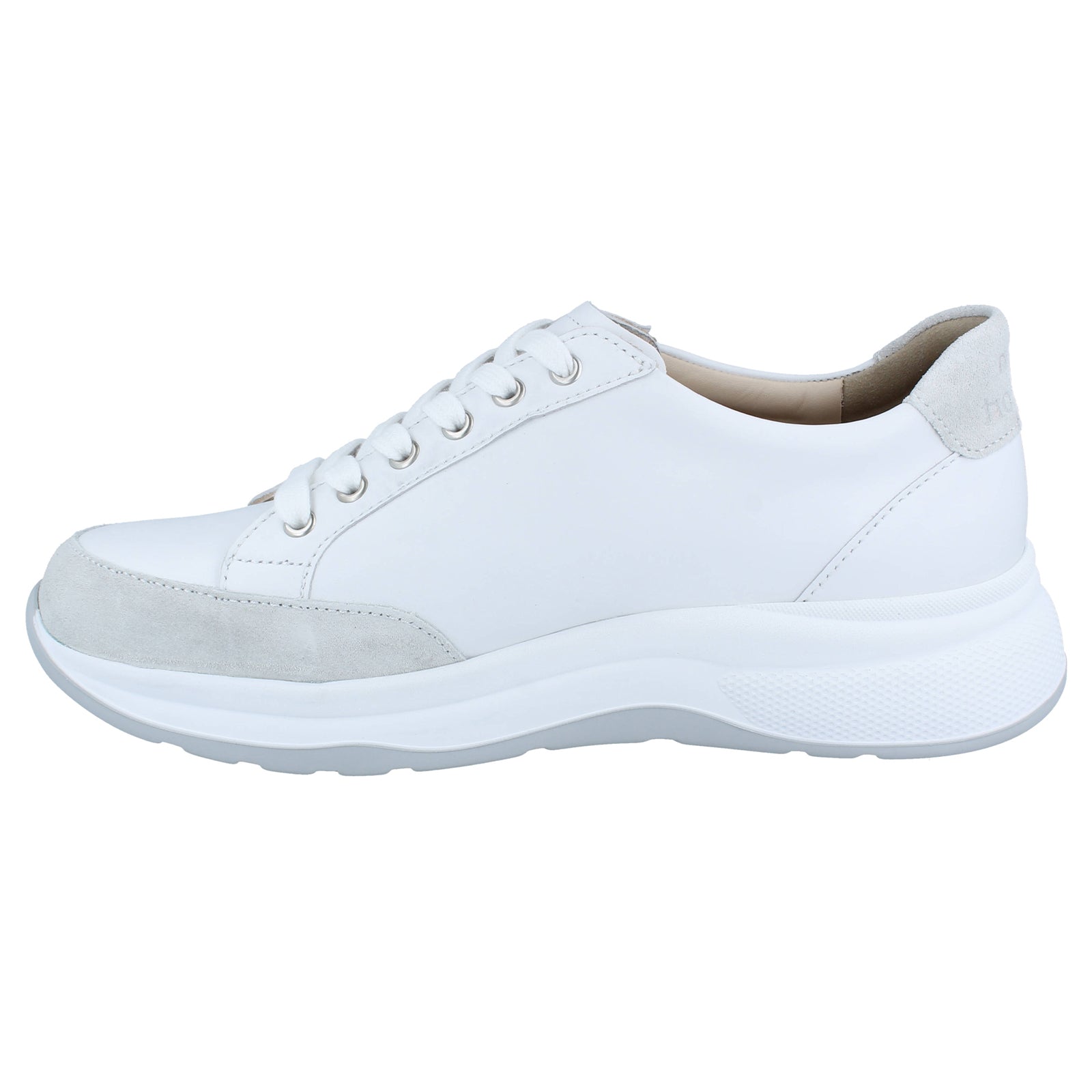 Finn Comfort Nottingham Leather Mens Shoes#color_white