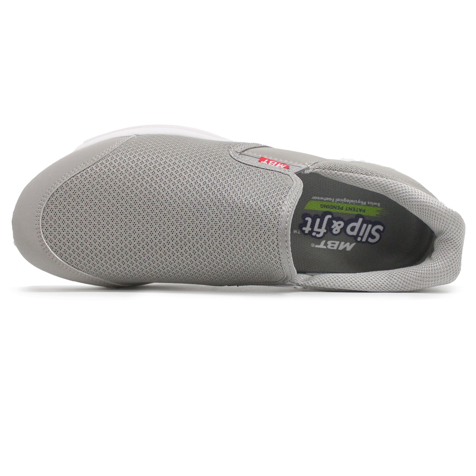 MBT SF Modena III Textile Synthetic Mens Trainers#color_light grey