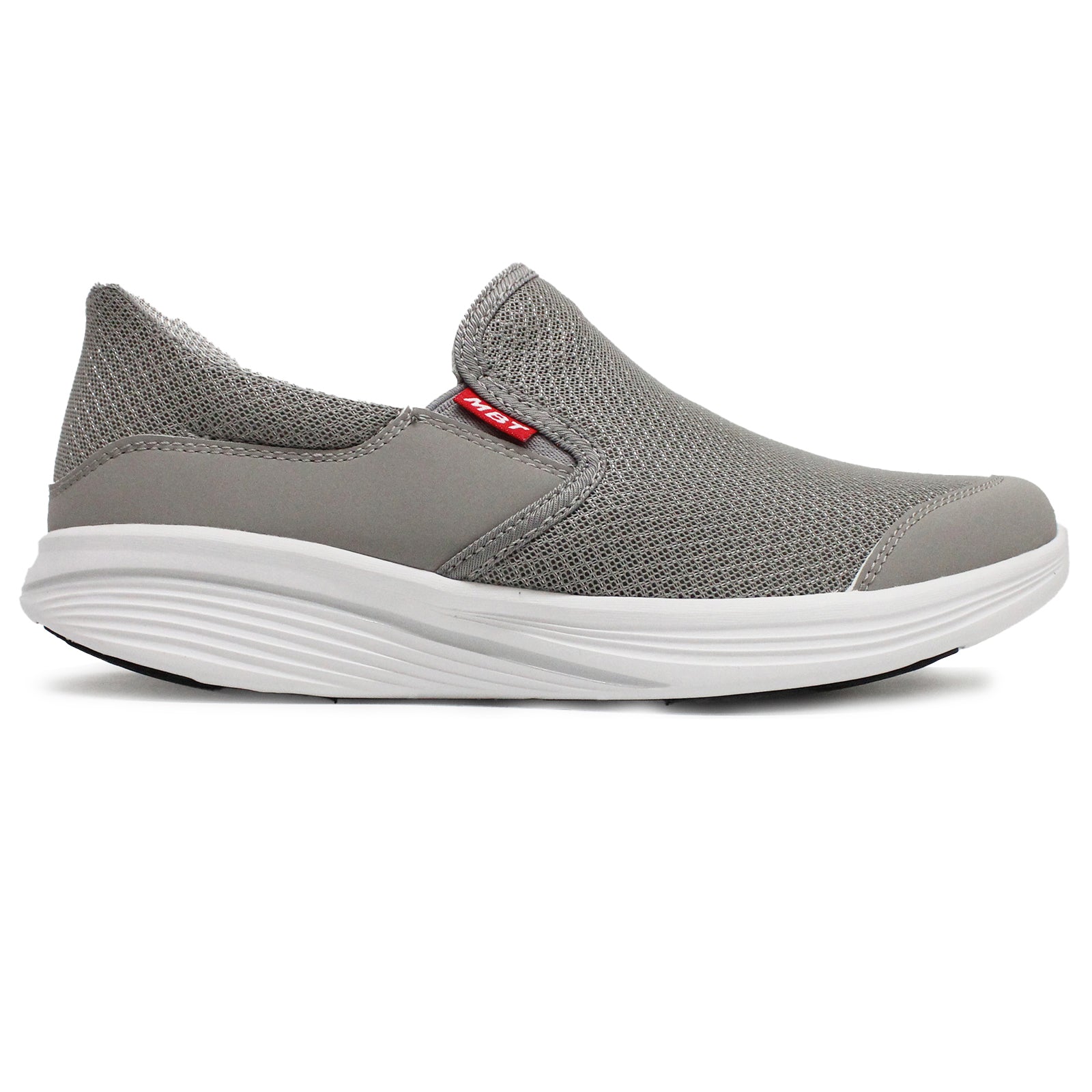 MBT SF Modena III Textile Synthetic Womens Trainers#color_light grey