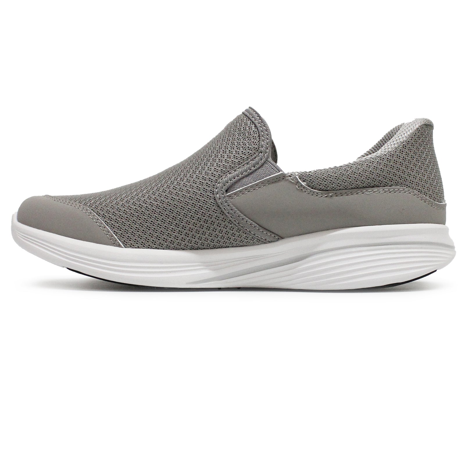 MBT SF Modena III Textile Synthetic Womens Trainers#color_light grey
