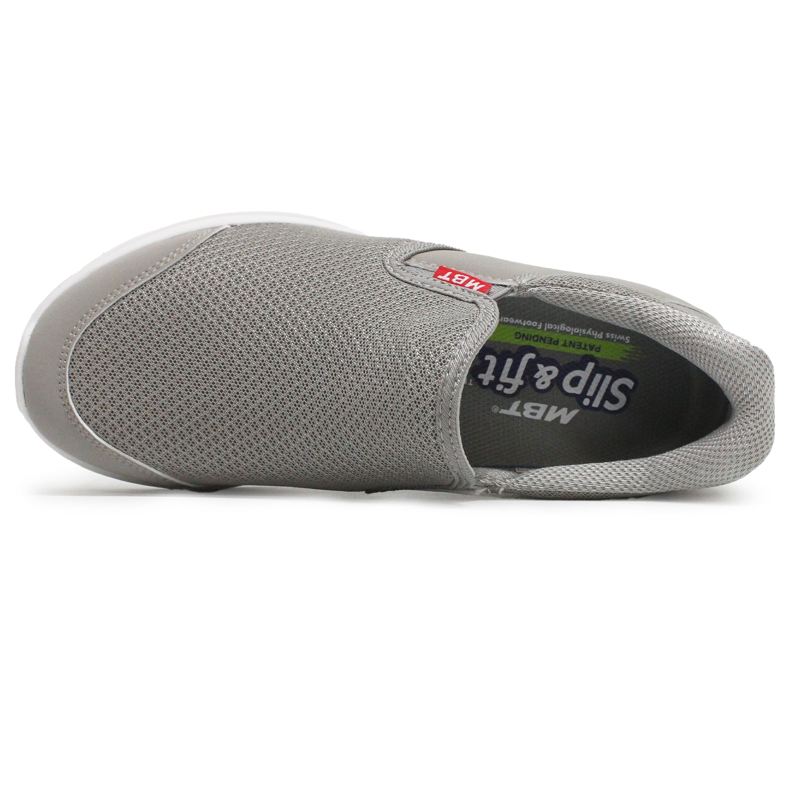 MBT SF Modena III Textile Synthetic Womens Trainers#color_light grey