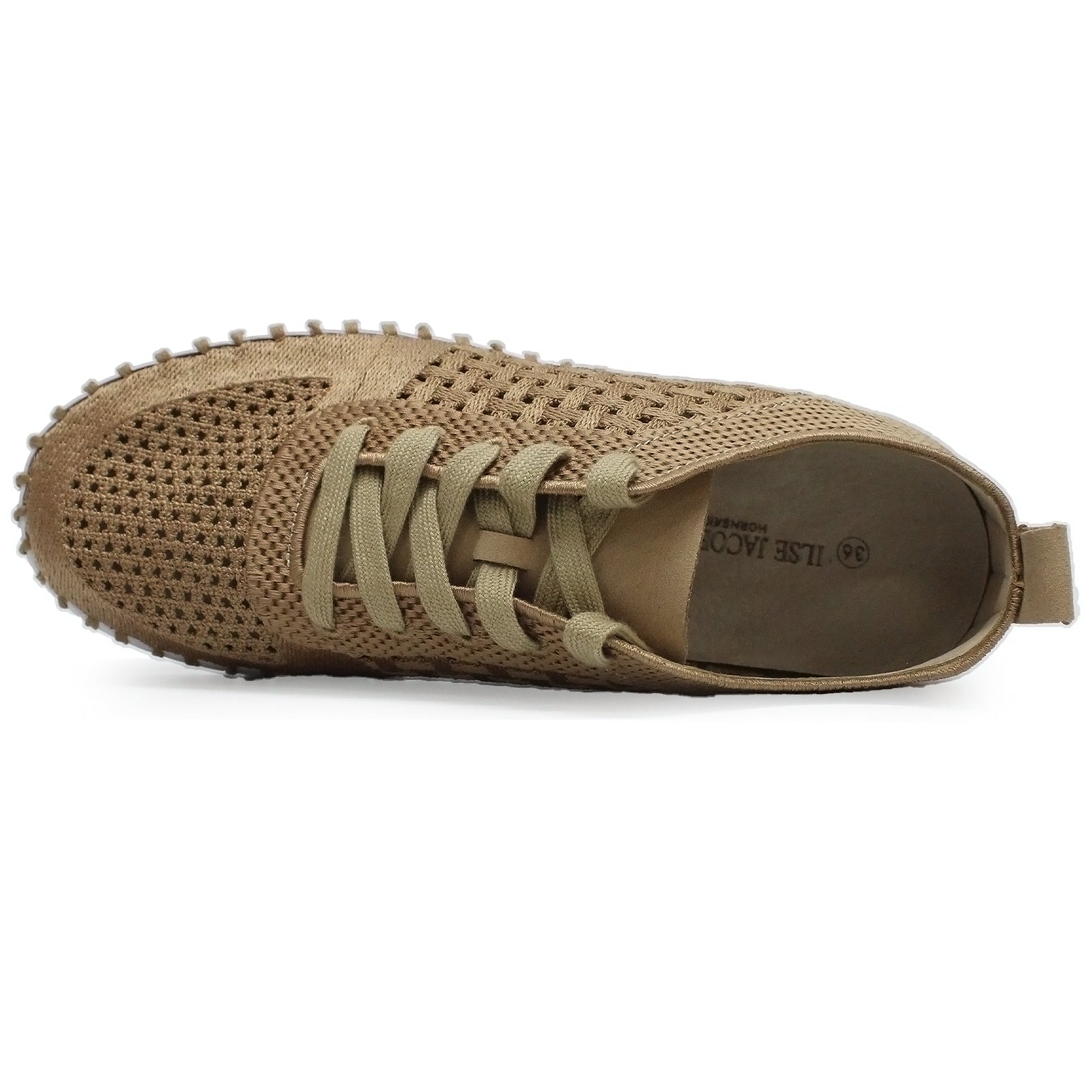 Ilse Jacobsen Tulip 4271 Polyester Womens Shoes#color_latte white