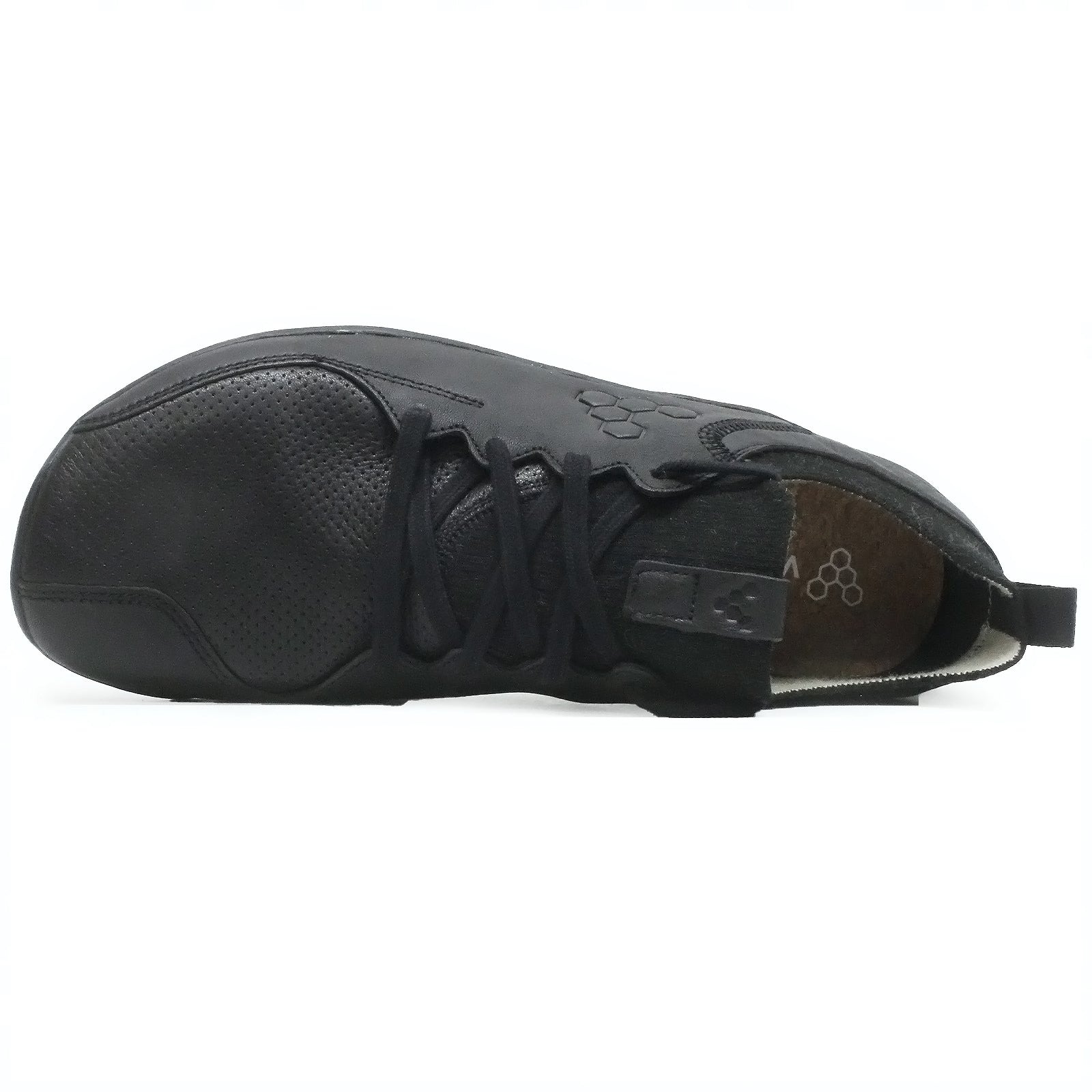 Vivobarefoot Primus Asana Leather Mens Trainers#color_obsidian